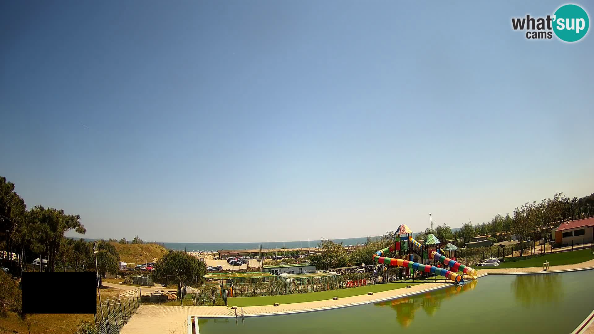 Webcam Camping Vittoria LIVEcam Rosolina mare