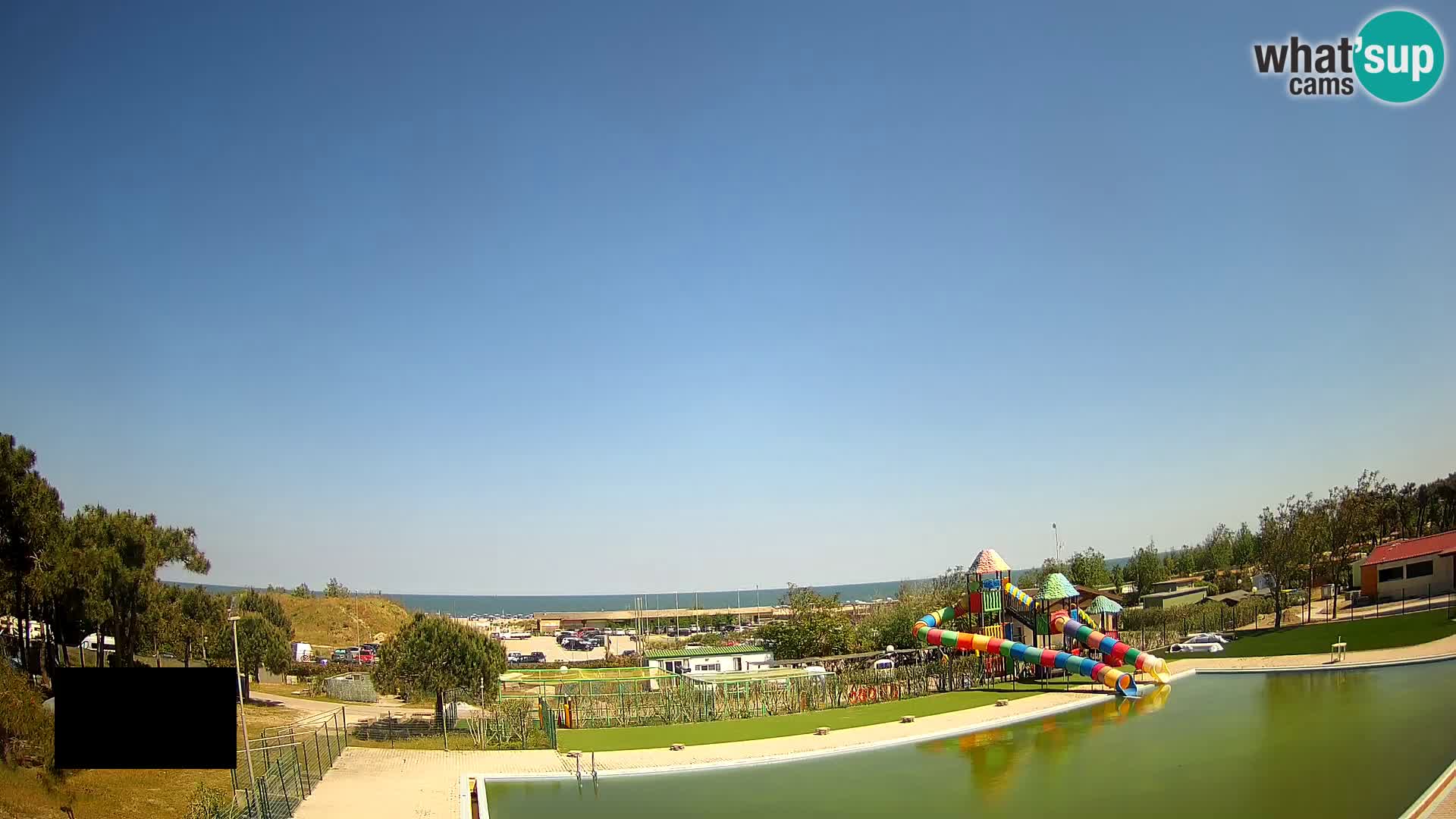 Camping Vittoria webcam en vivo Rosolina mare