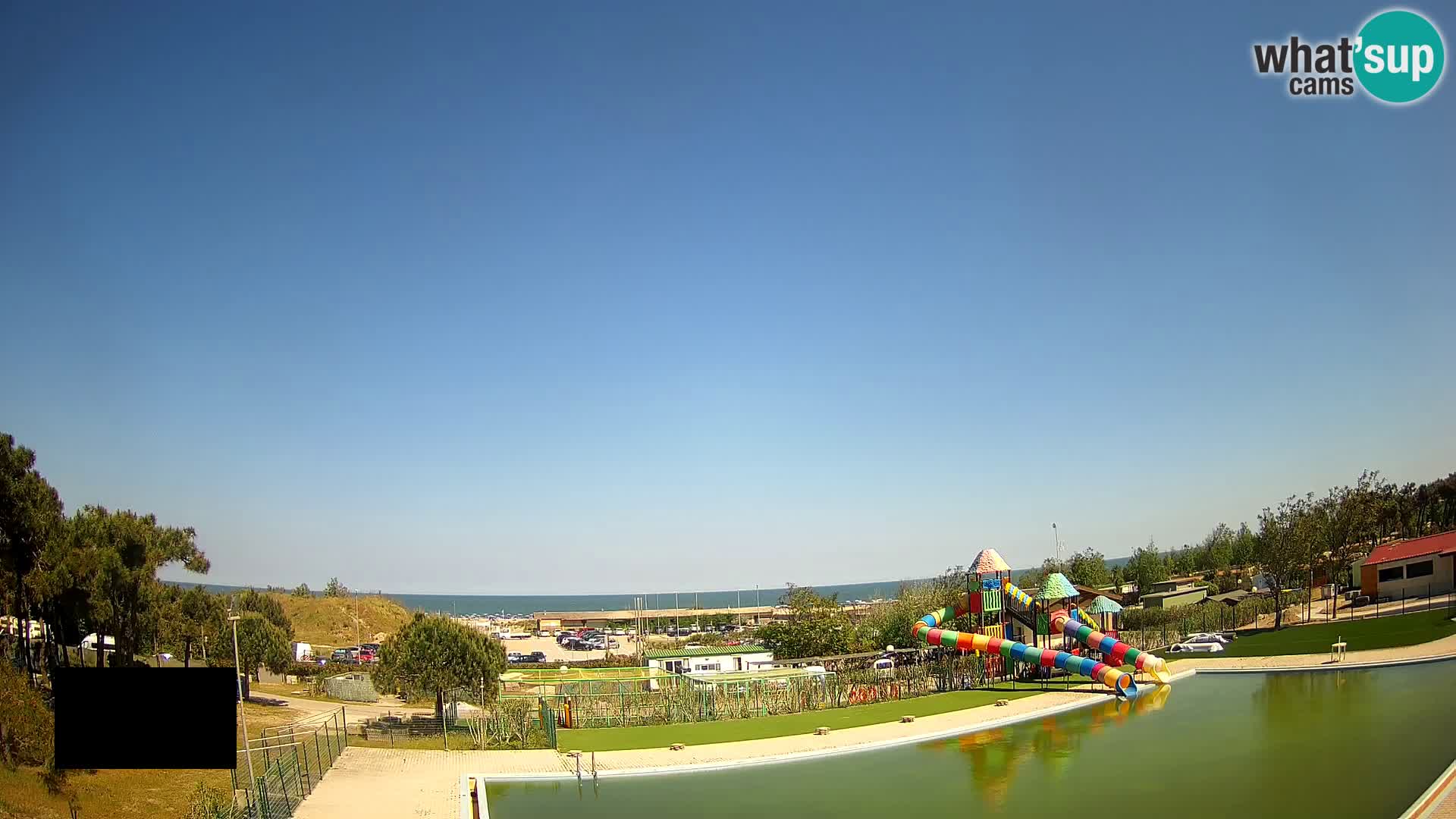 Webcam Camping Vittoria LIVEcam Rosolina mare