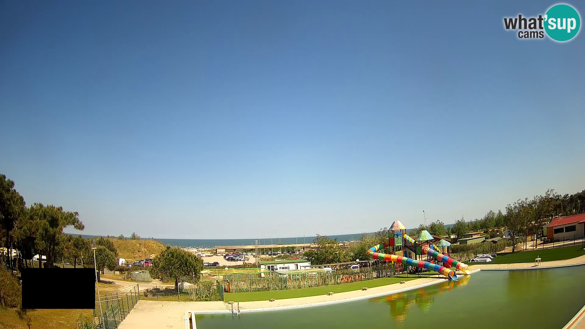 Webcam Camping Vittoria LIVEcam Rosolina mare