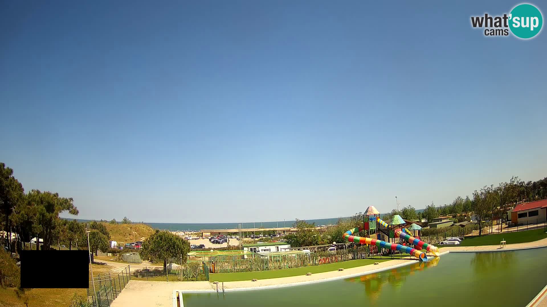LIVE Camping Vittoria webcam Rosolina mare