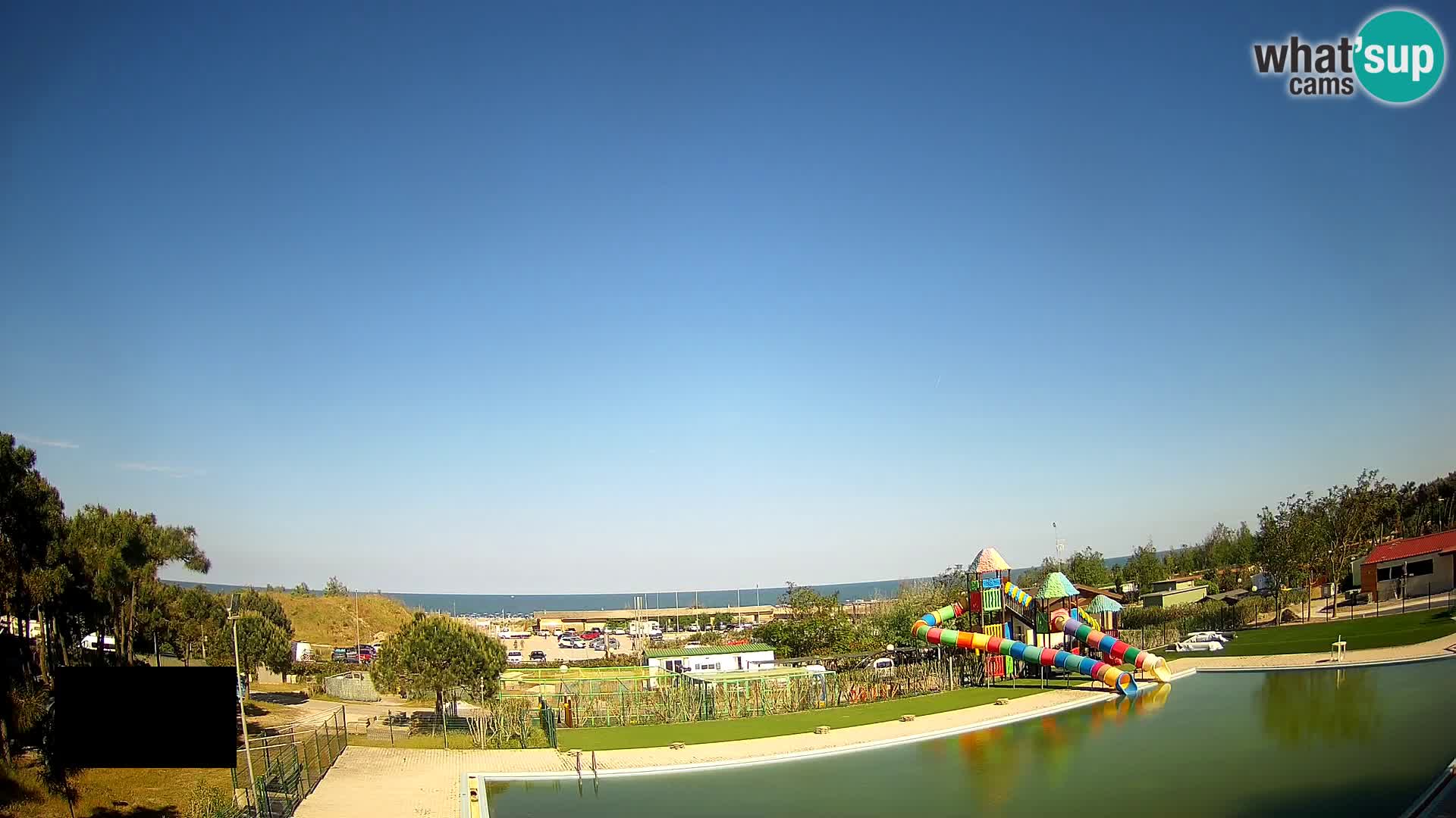 Webcam Camping Vittoria LIVEcam Rosolina mare