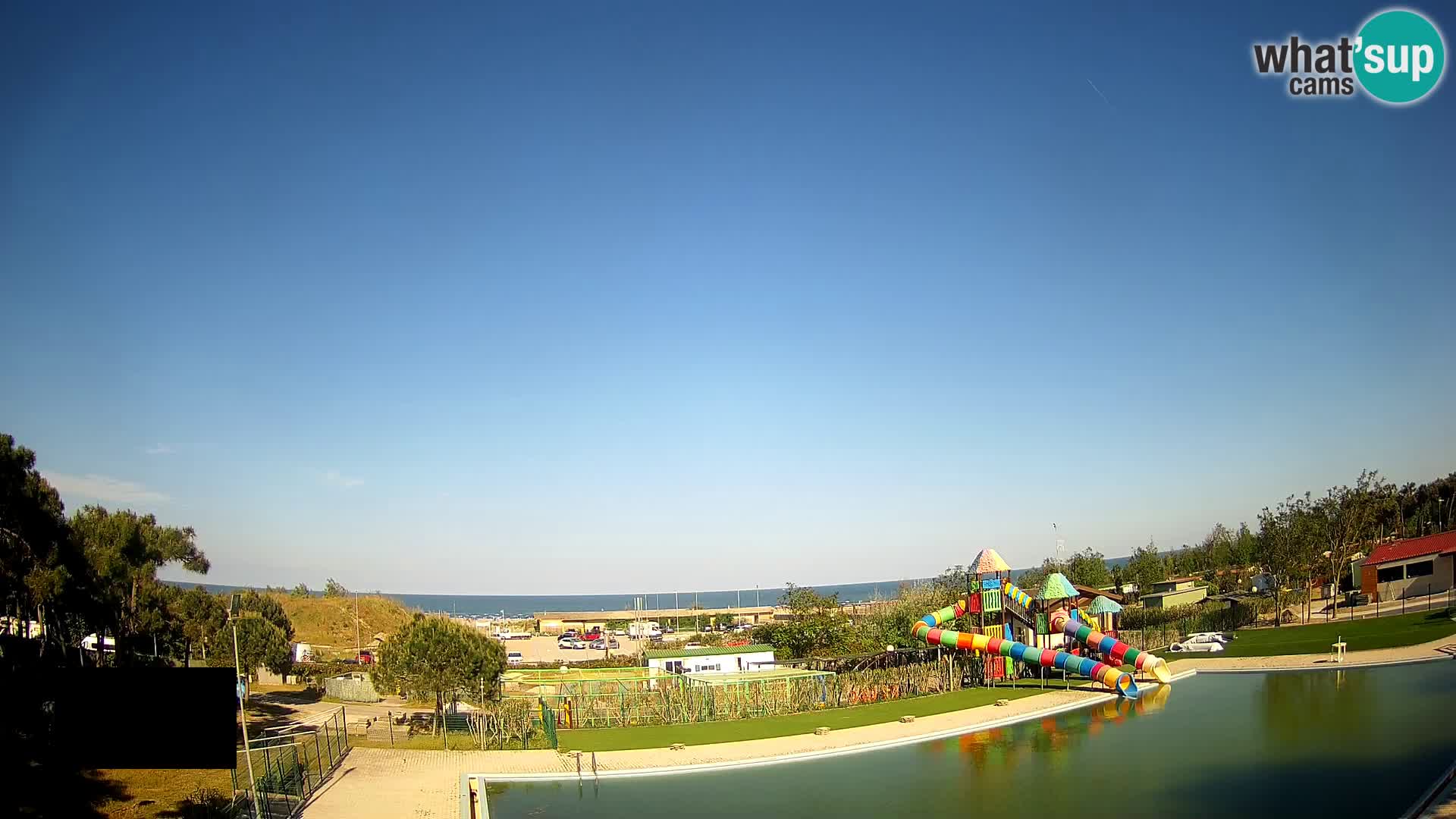 LIVE Camping Vittoria webcam Rosolina mare