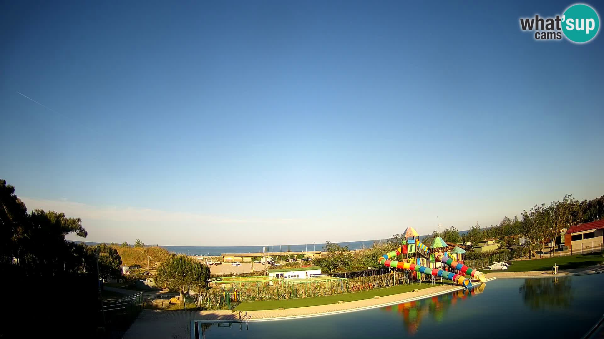 Webcam Camping Vittoria LIVEcam Rosolina mare