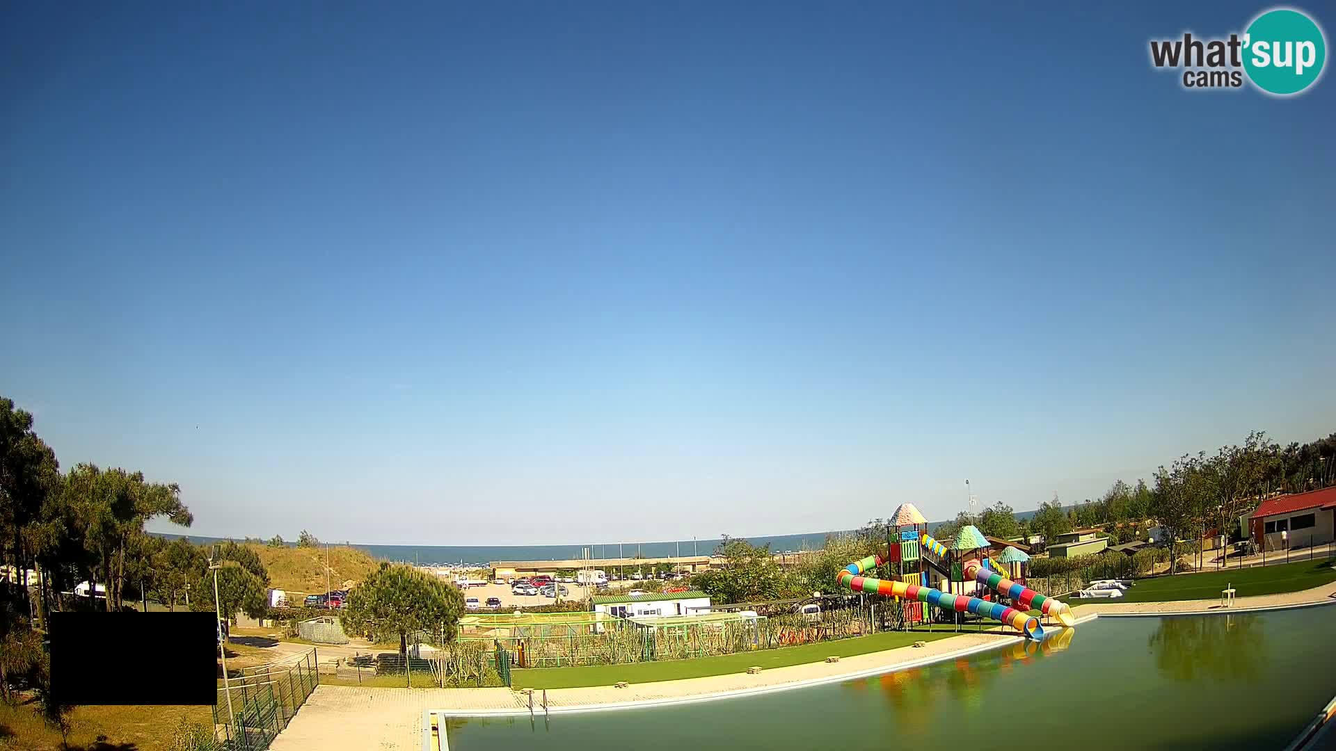 Camping Vittoria web kamera Rosolina mare