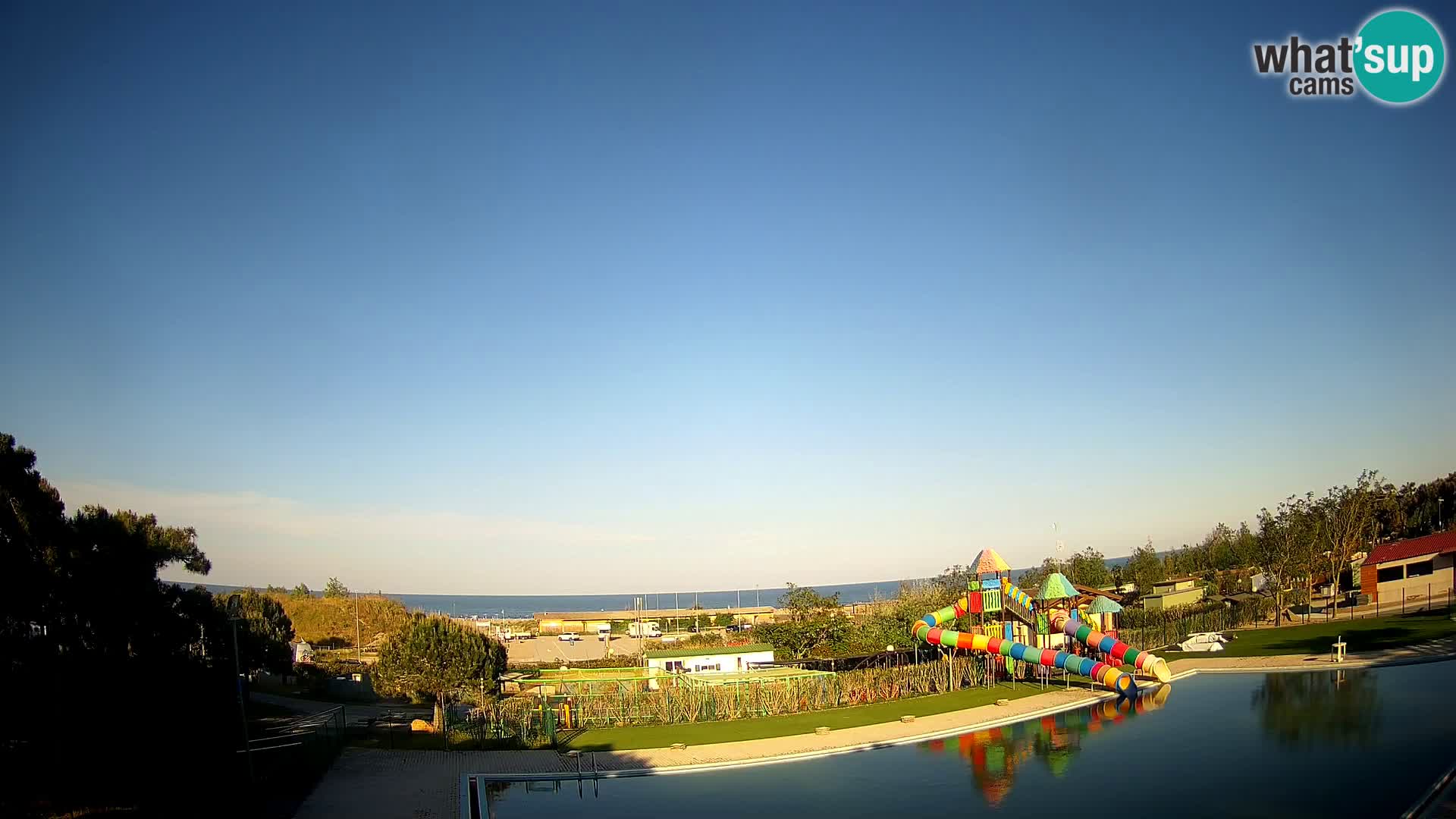 Webcam Camping Vittoria LIVEcam Rosolina mare
