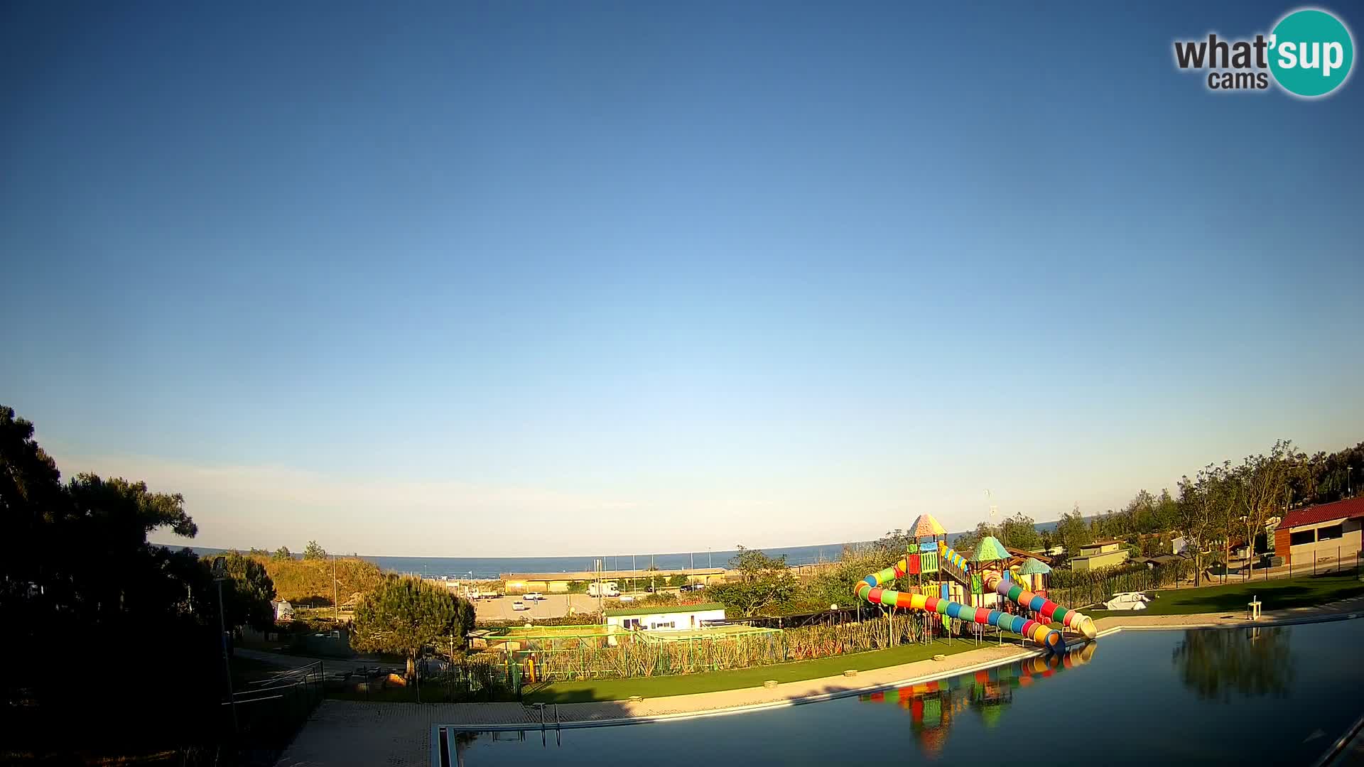 Webcam Camping Vittoria LIVEcam Rosolina mare