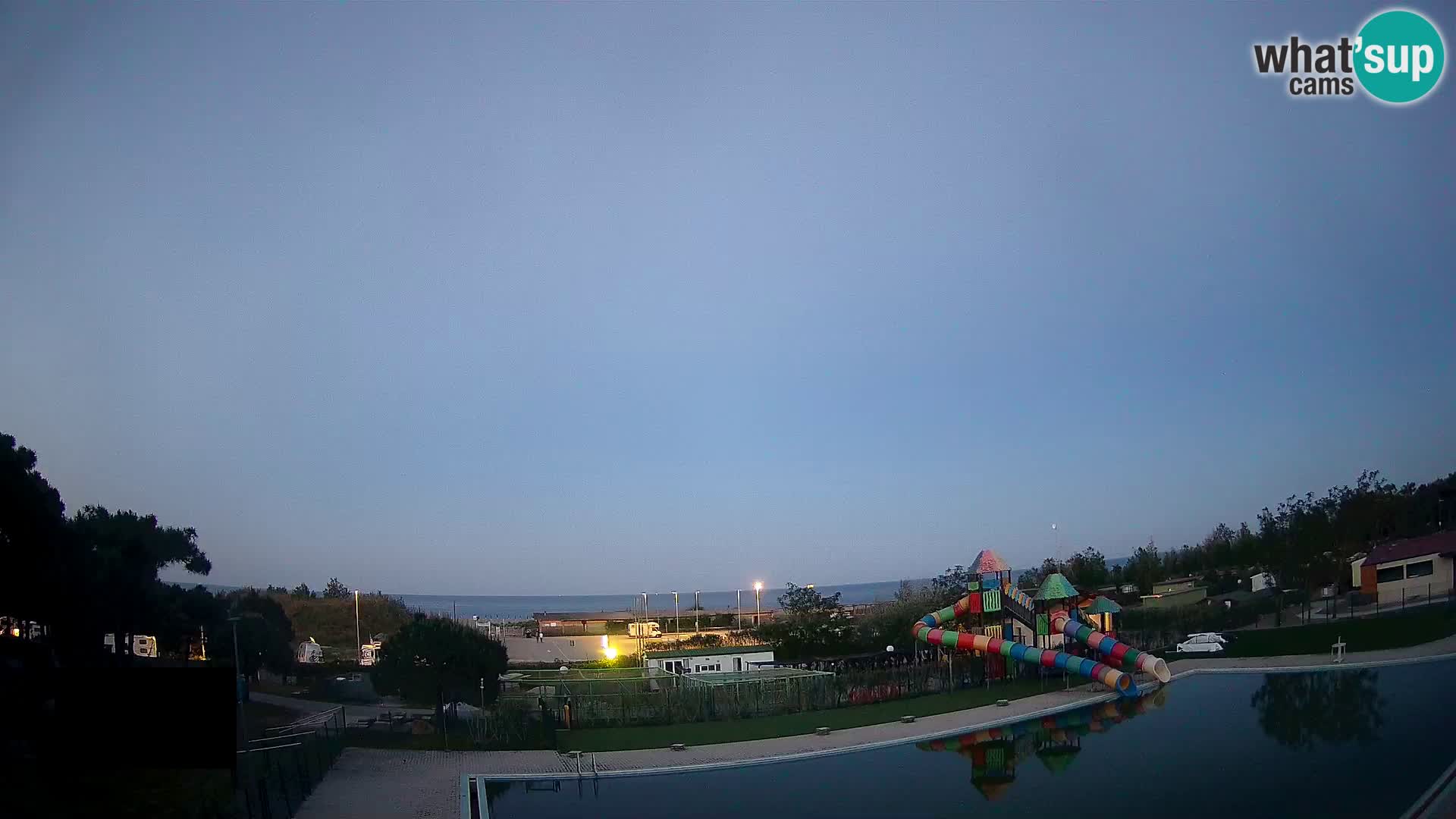 LIVE Camping Vittoria webcam Rosolina mare