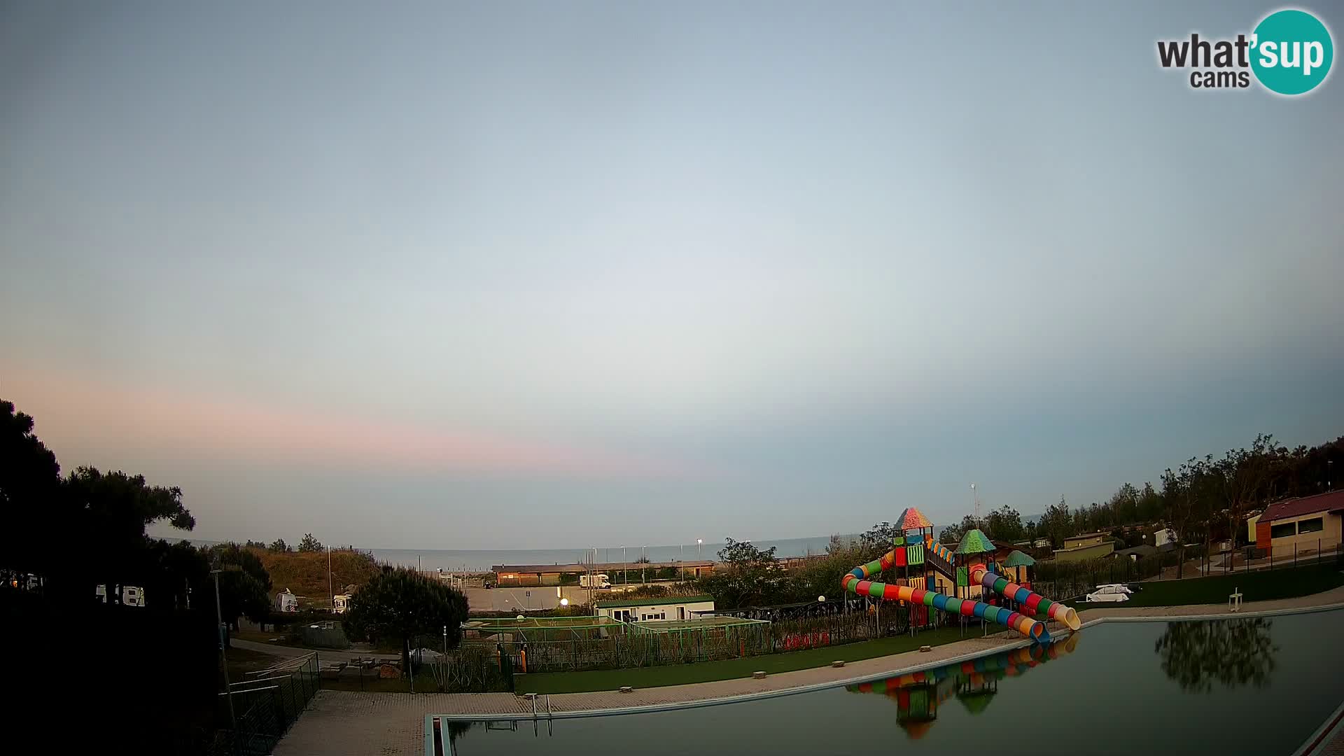 Camping Vittoria webcam en vivo Rosolina mare