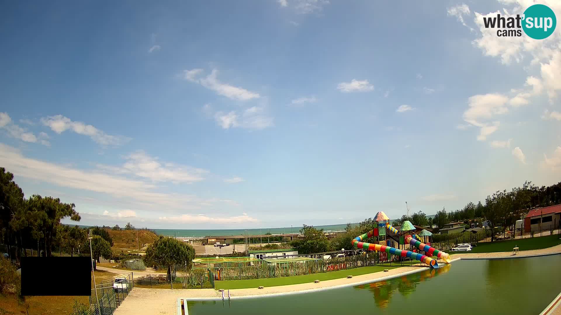 Webcam Camping Vittoria LIVEcam Rosolina mare