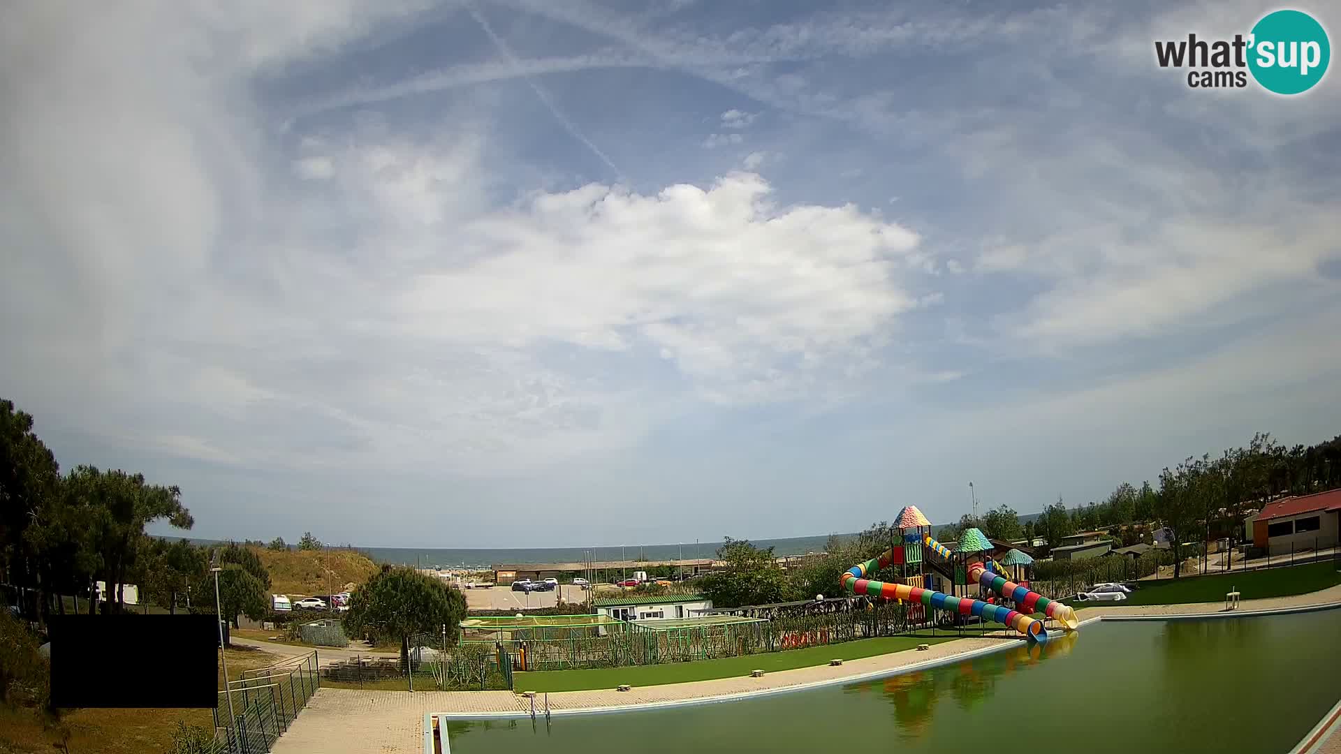 Webcam Camping Vittoria LIVEcam Rosolina mare