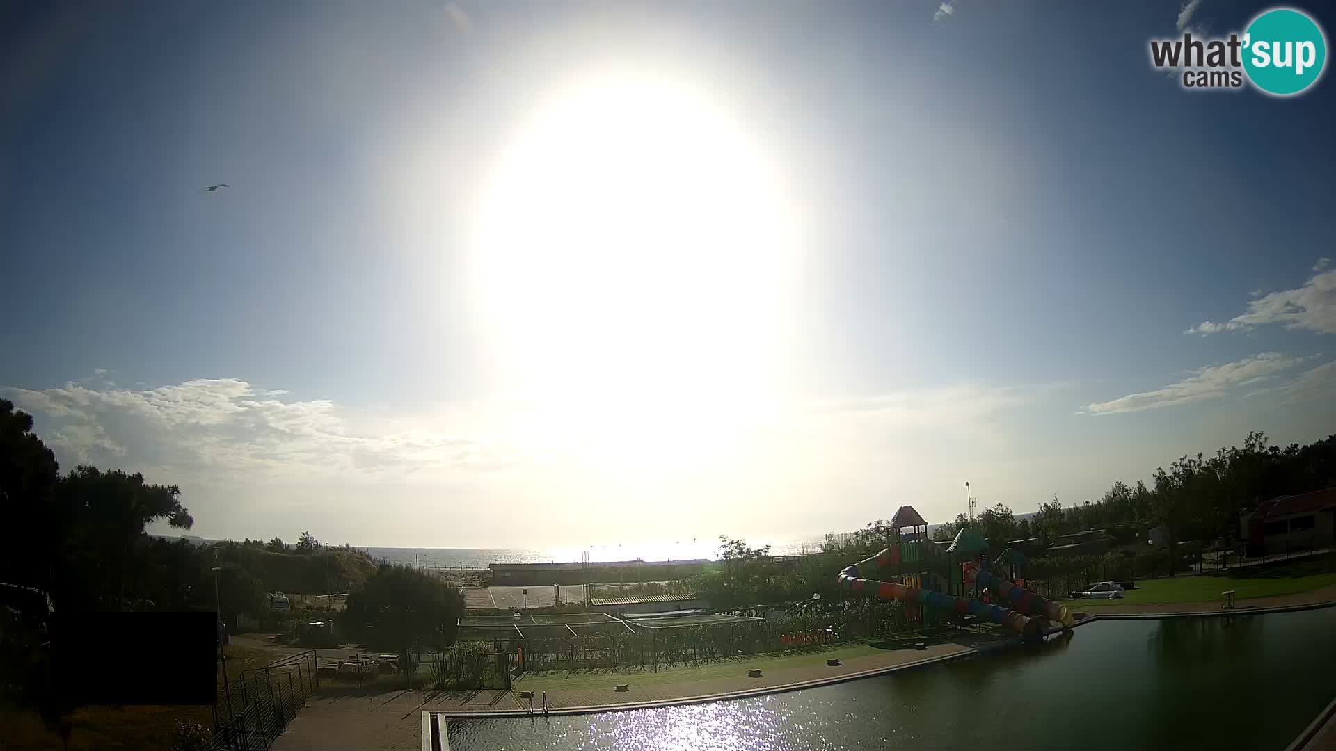 LIVE Camping Vittoria webcam Rosolina mare