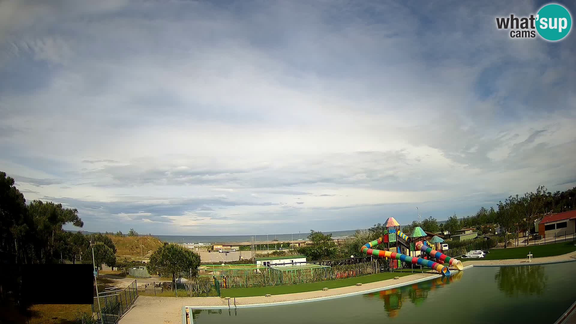 Webcam Camping Vittoria LIVEcam Rosolina mare