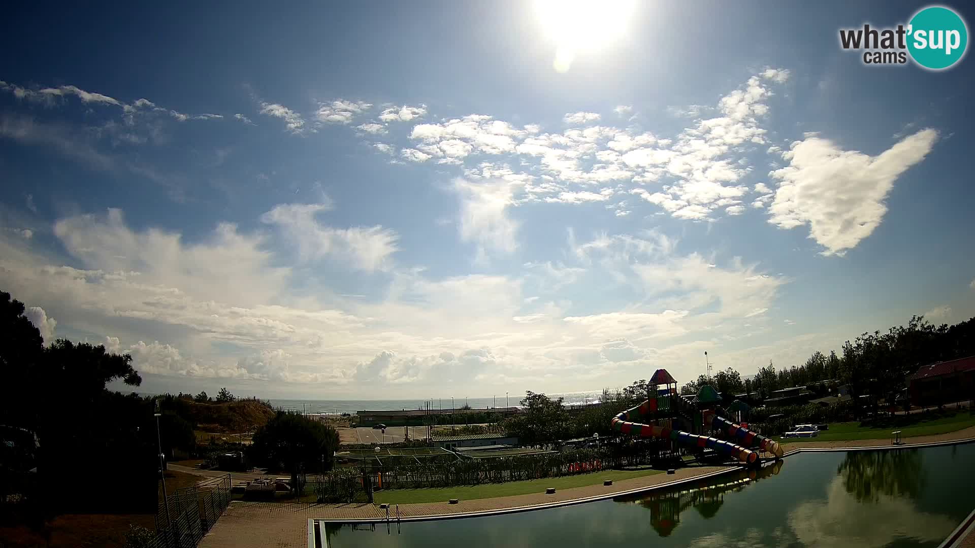 Camping Vittoria webcam en vivo Rosolina mare