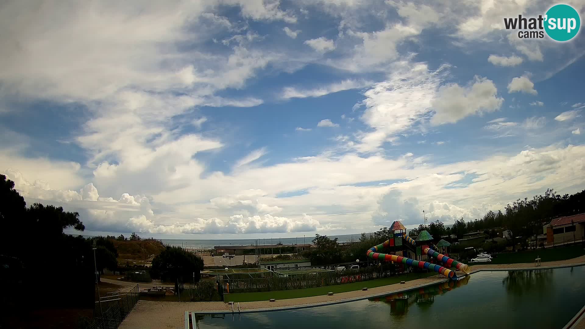 Webcam Camping Vittoria LIVEcam Rosolina mare