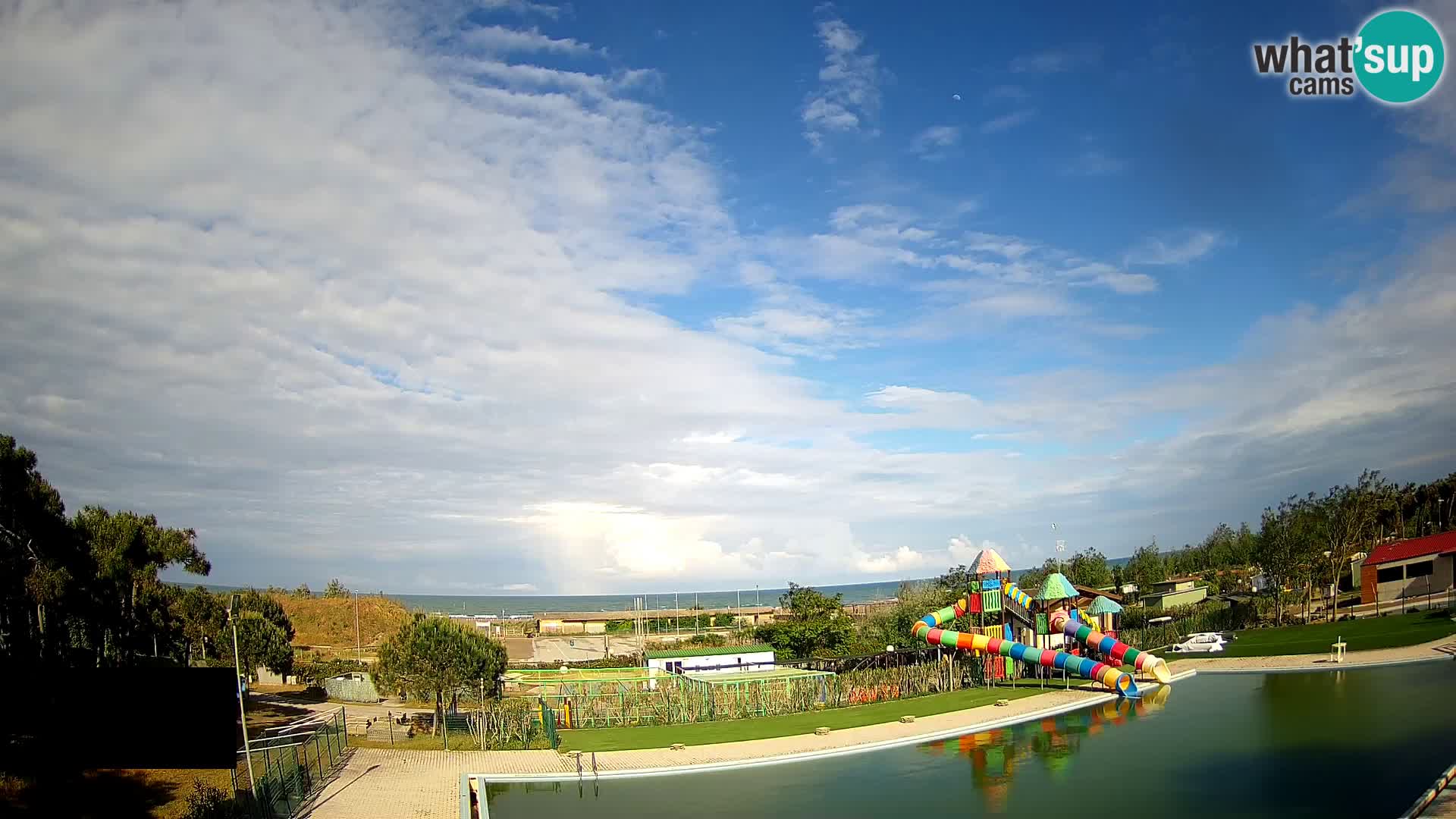 Camping Vittoria webcam en vivo Rosolina mare