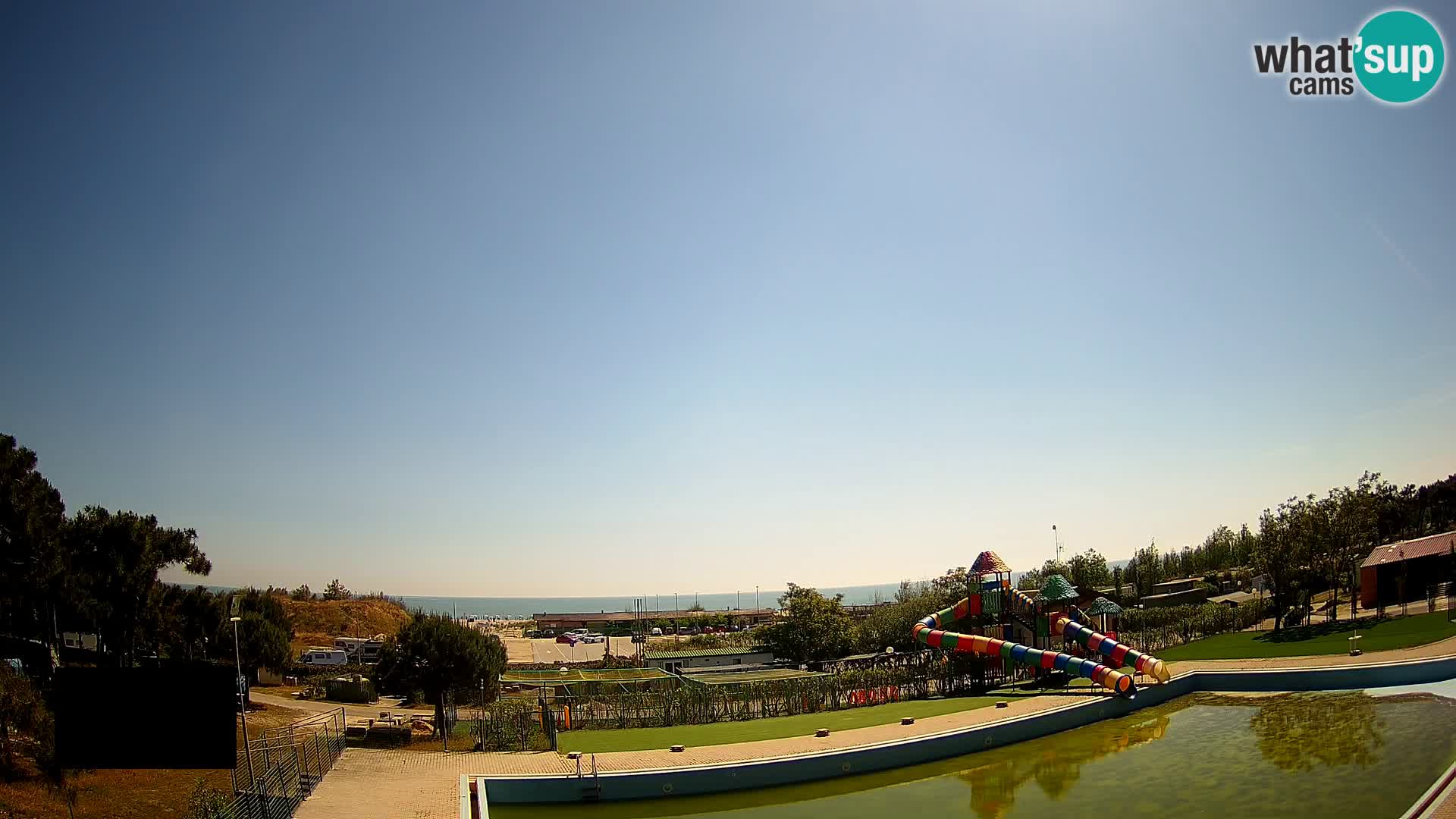 Webcam Camping Vittoria LIVEcam Rosolina mare