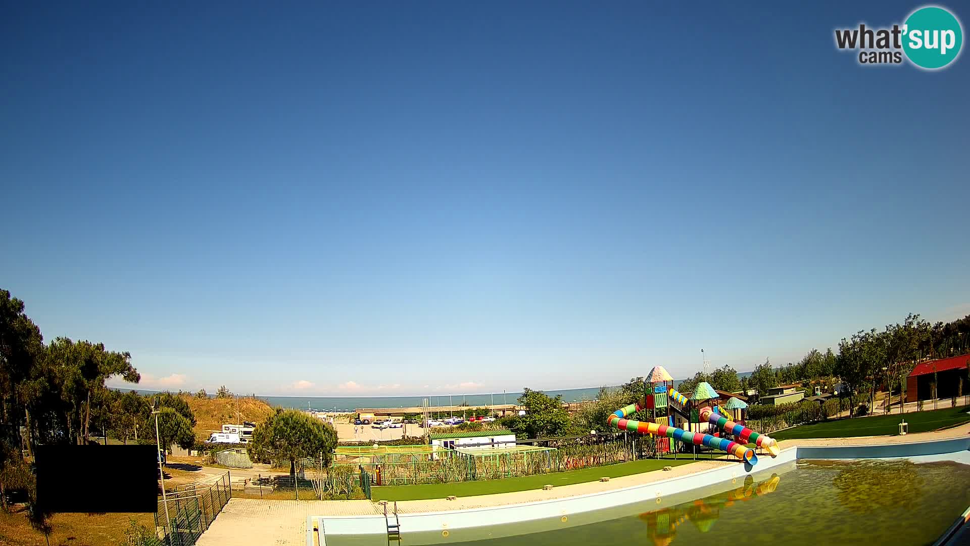 LIVE Camping Vittoria webcam Rosolina mare
