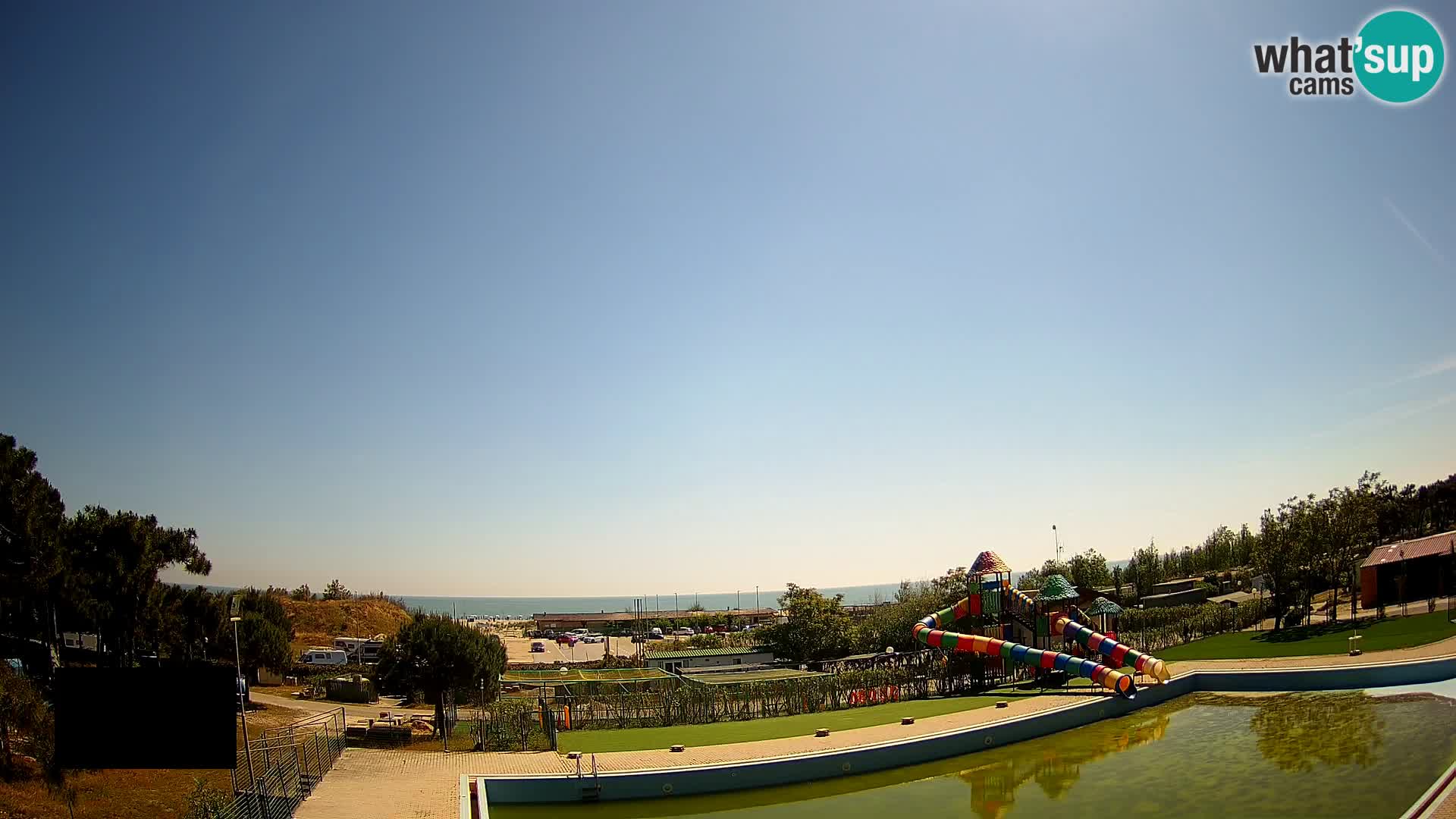 LIVE Camping Vittoria webcam Rosolina mare