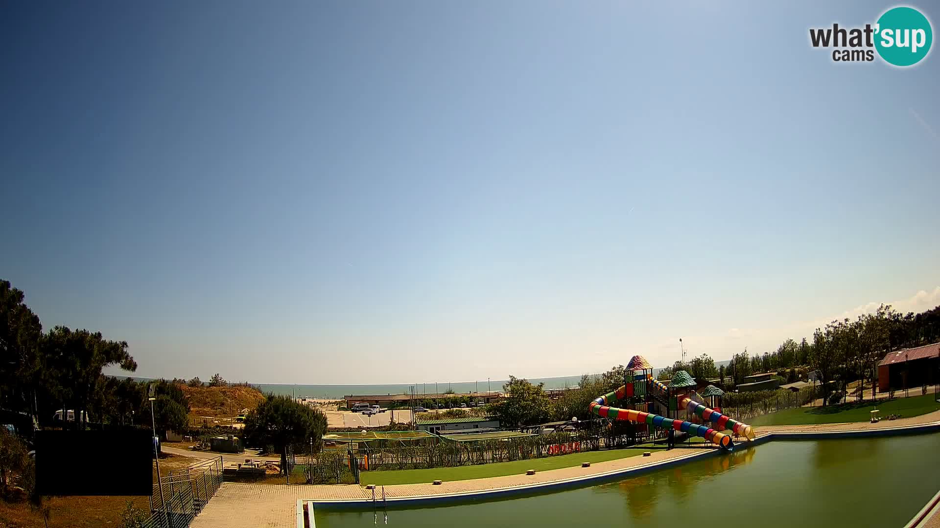 Webcam Camping Vittoria LIVEcam Rosolina mare