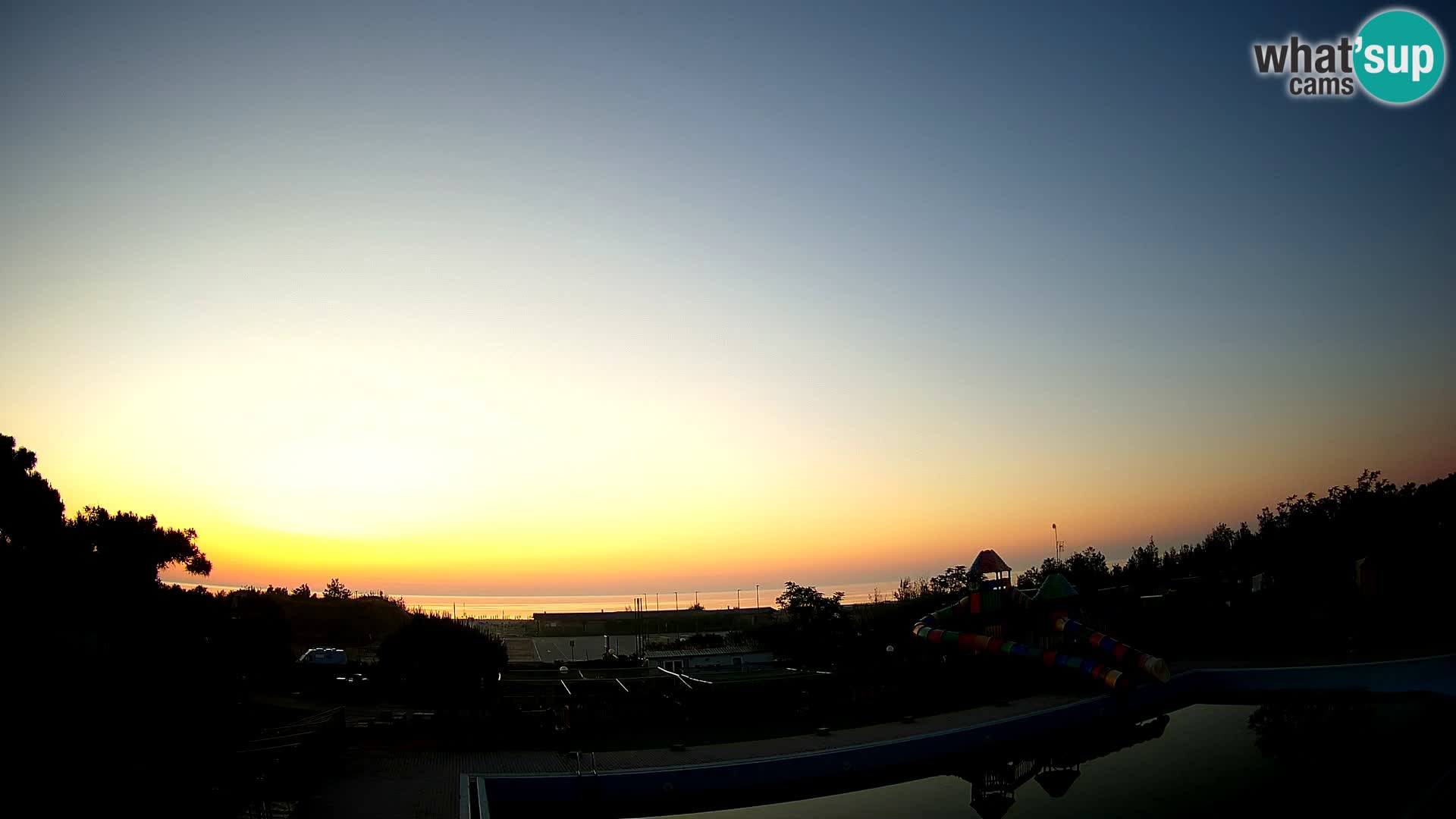 Camping Vittoria webcam en vivo Rosolina mare