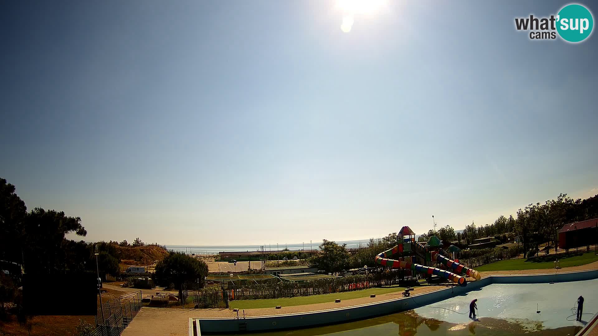 Camping Vittoria web kamera Rosolina mare