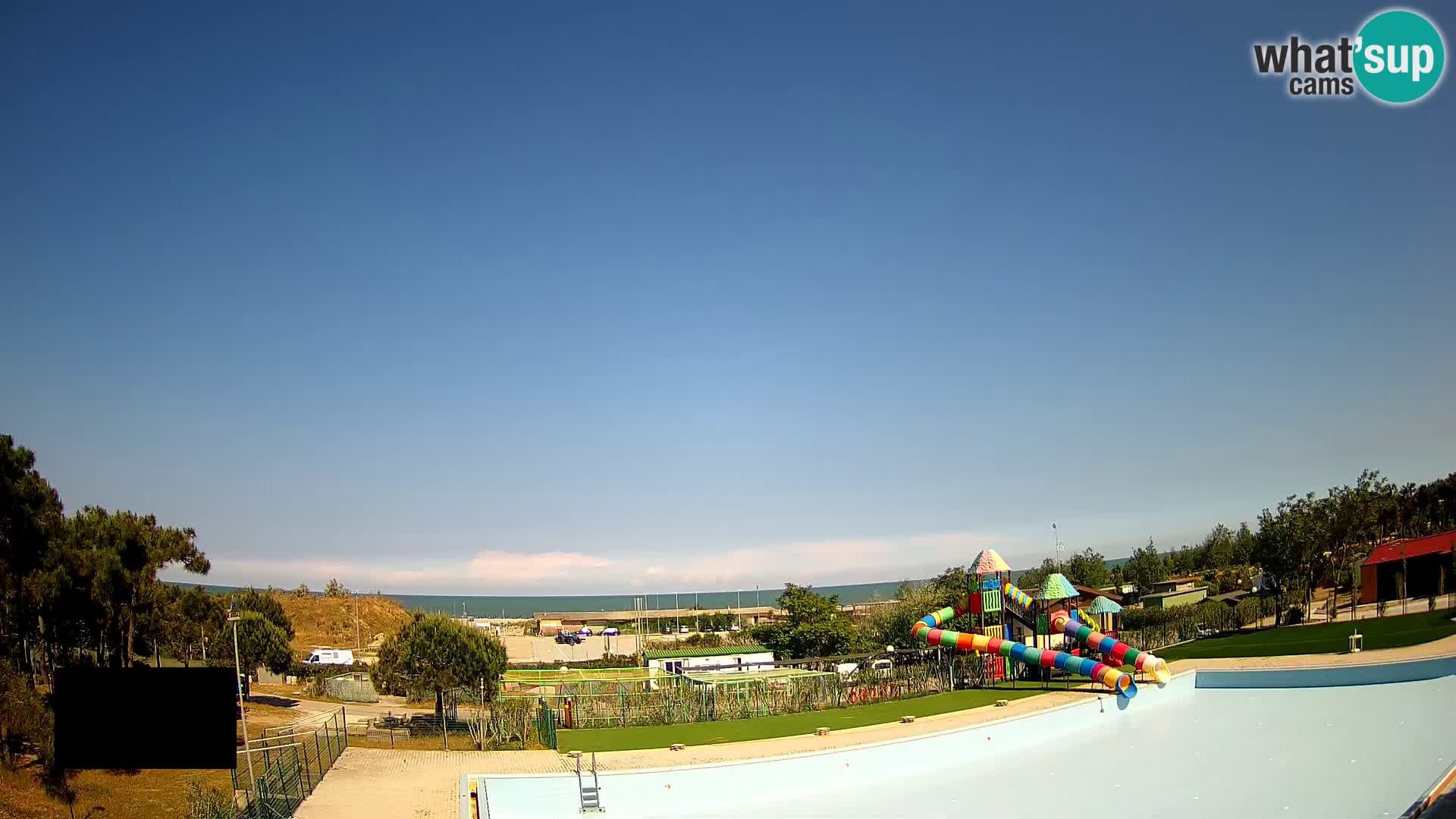 Webcam Camping Vittoria LIVEcam Rosolina mare
