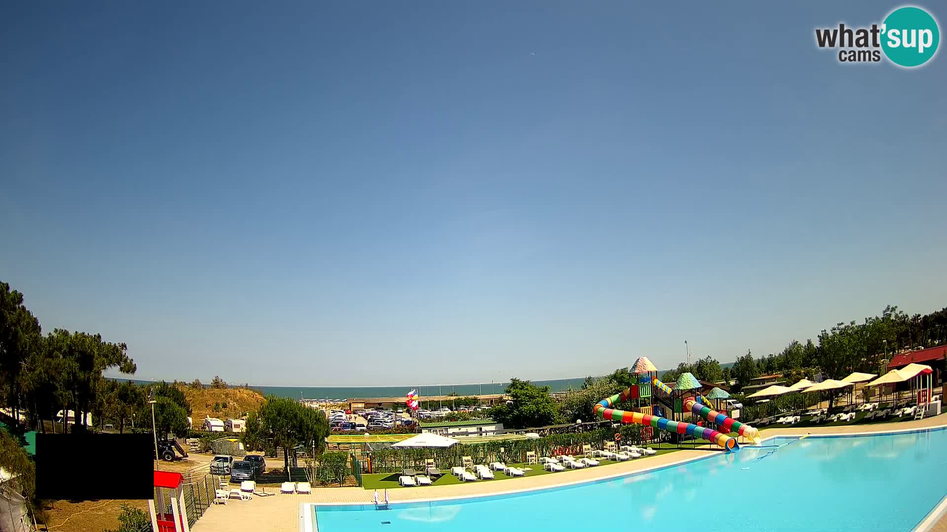 Camping Vittoria Spletna kamera Rosolina mare