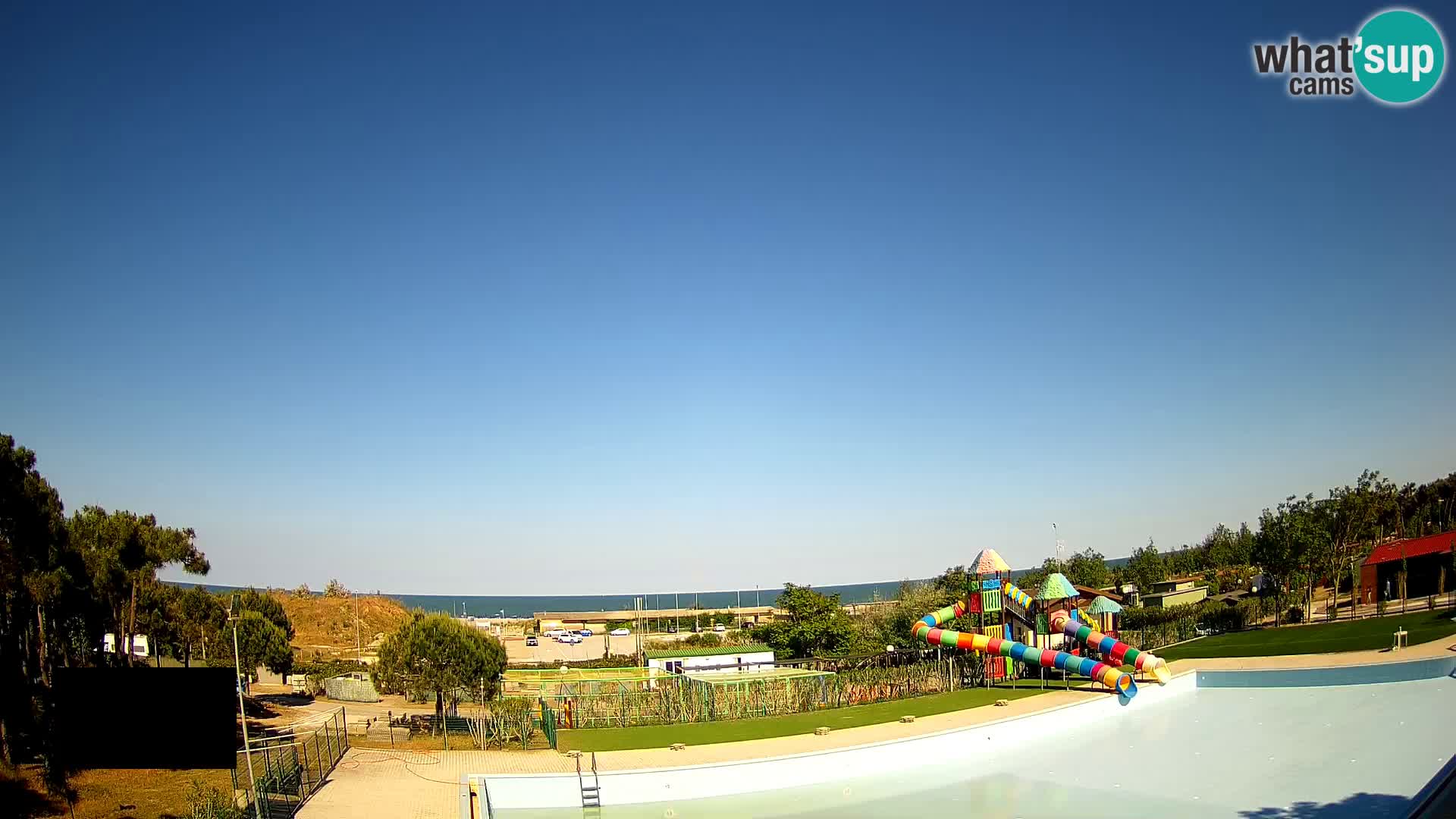 Webcam Camping Vittoria LIVEcam Rosolina mare
