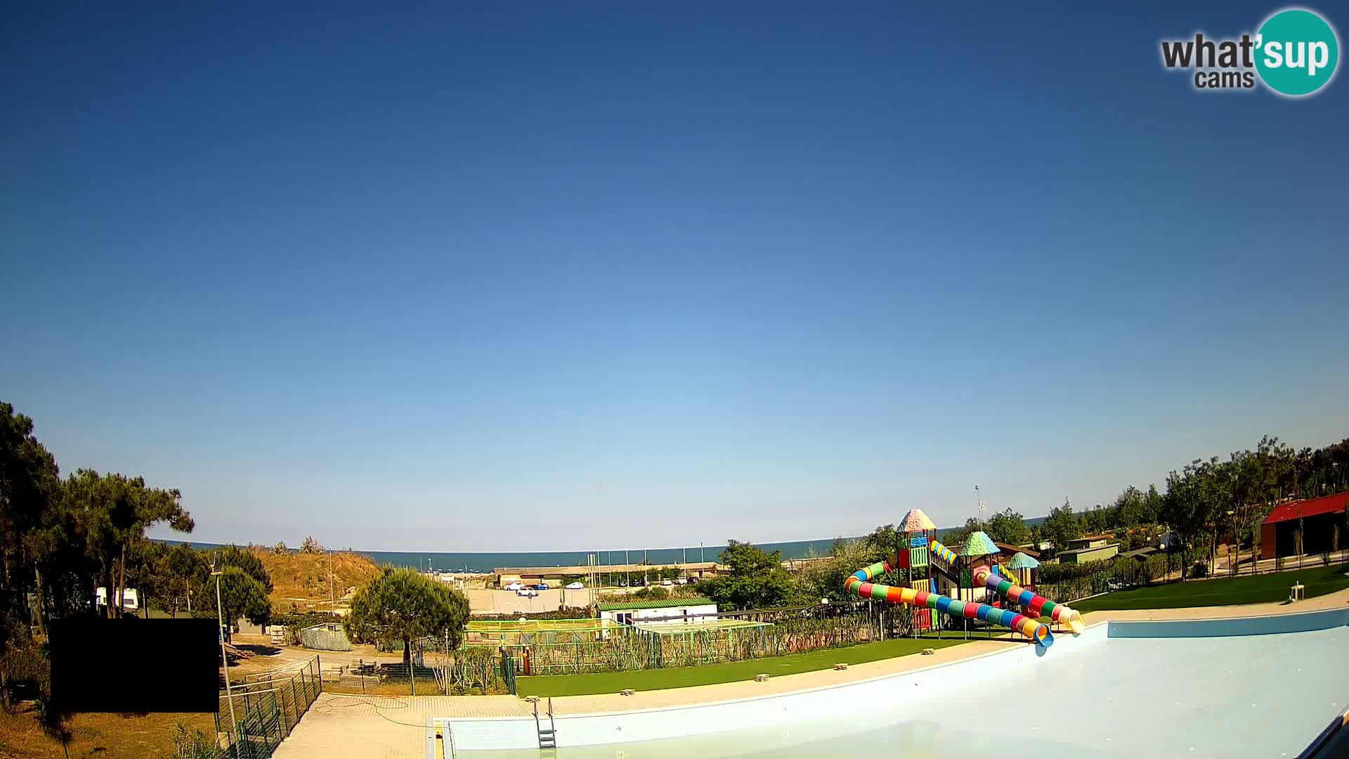 Webcam Camping Vittoria LIVEcam Rosolina mare