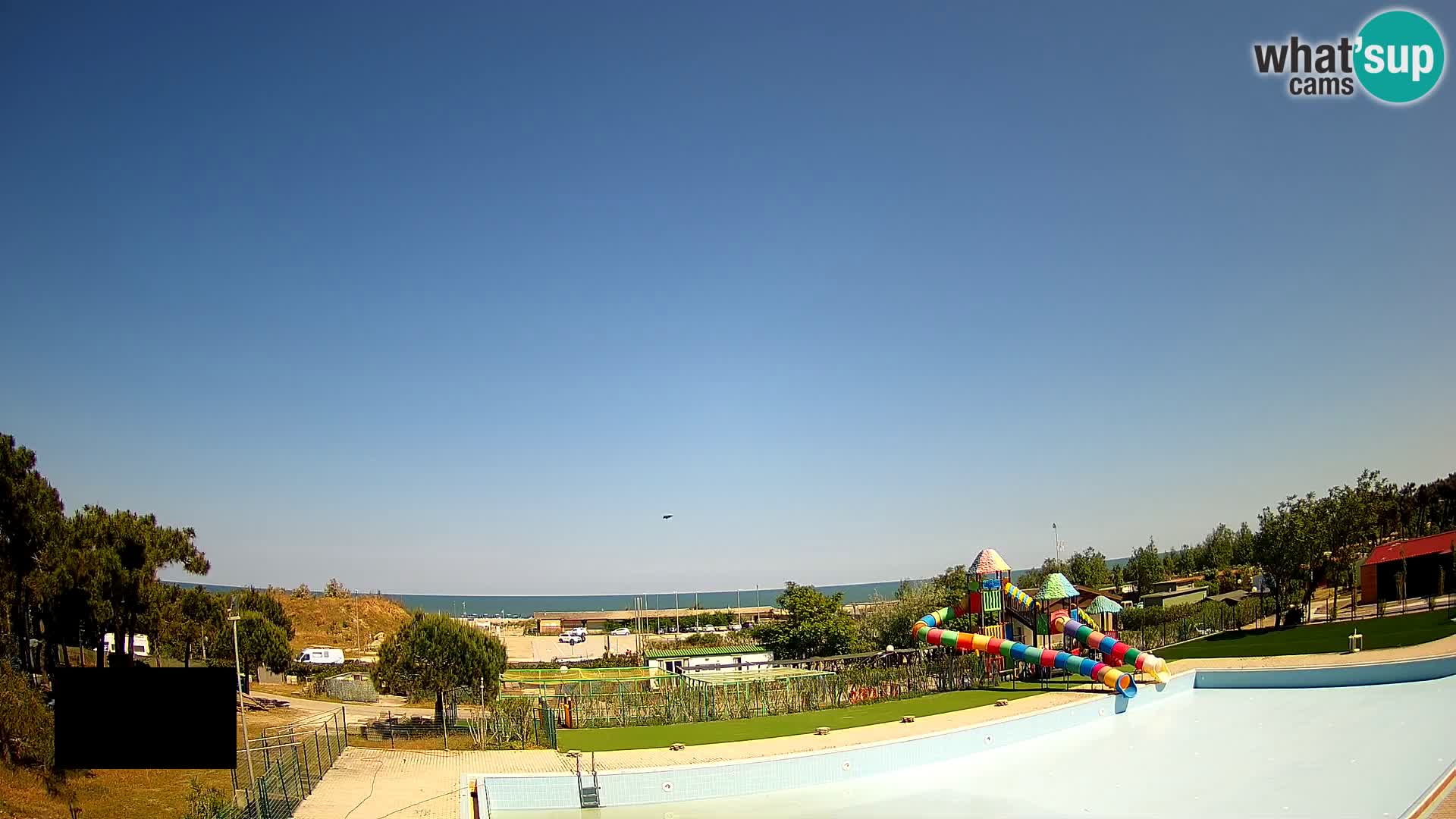 Webcam Camping Vittoria LIVEcam Rosolina mare