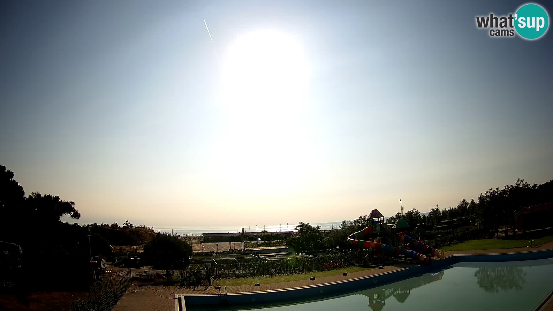 Camping Vittoria webcam en vivo Rosolina mare