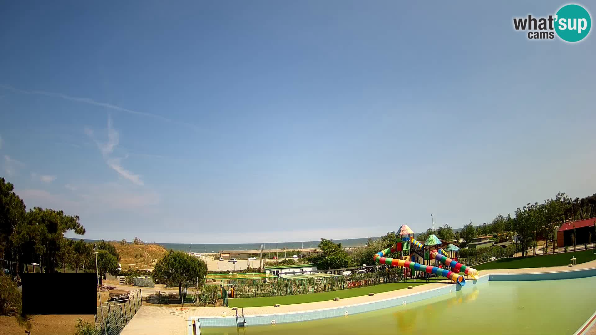 Webcam Camping Vittoria LIVEcam Rosolina mare