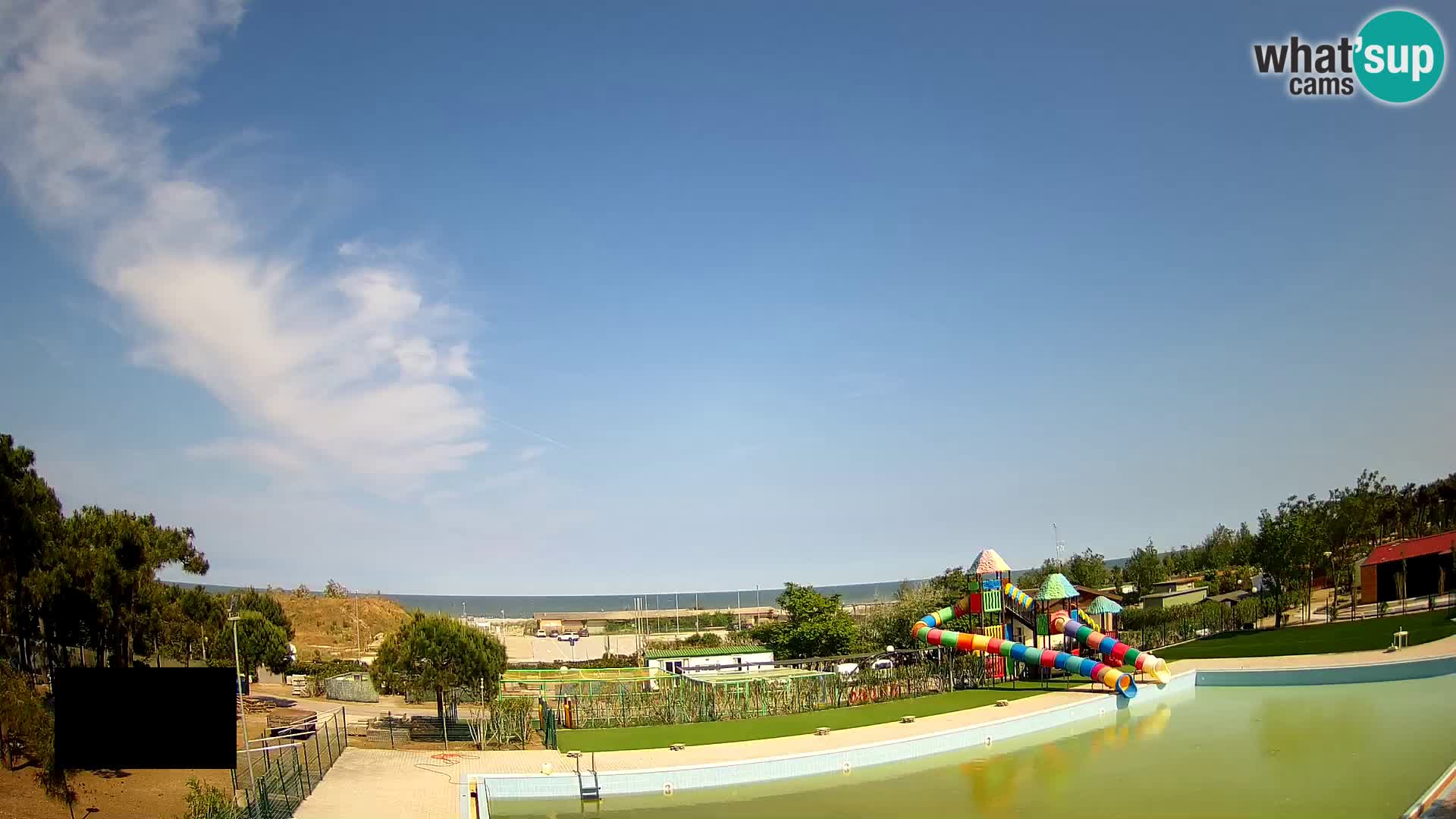 Camping Vittoria webcam en vivo Rosolina mare