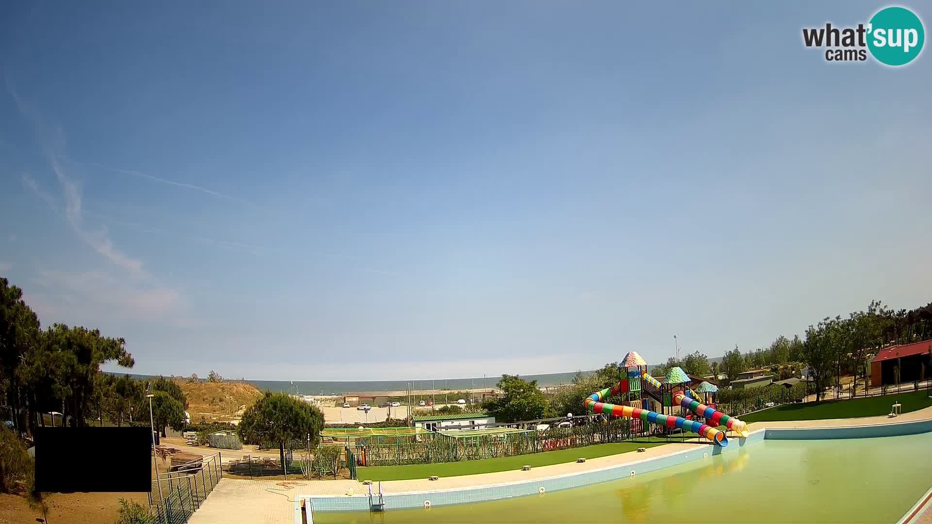 Camping Vittoria webcam en vivo Rosolina mare