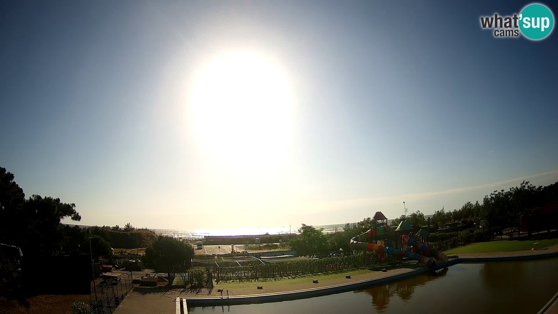 LIVE Camping Vittoria webcam Rosolina mare