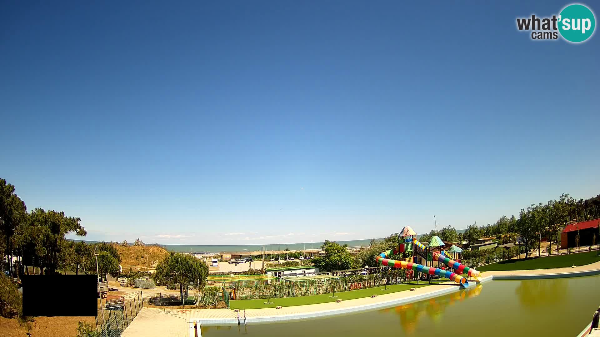 LIVE Camping Vittoria webcam Rosolina mare