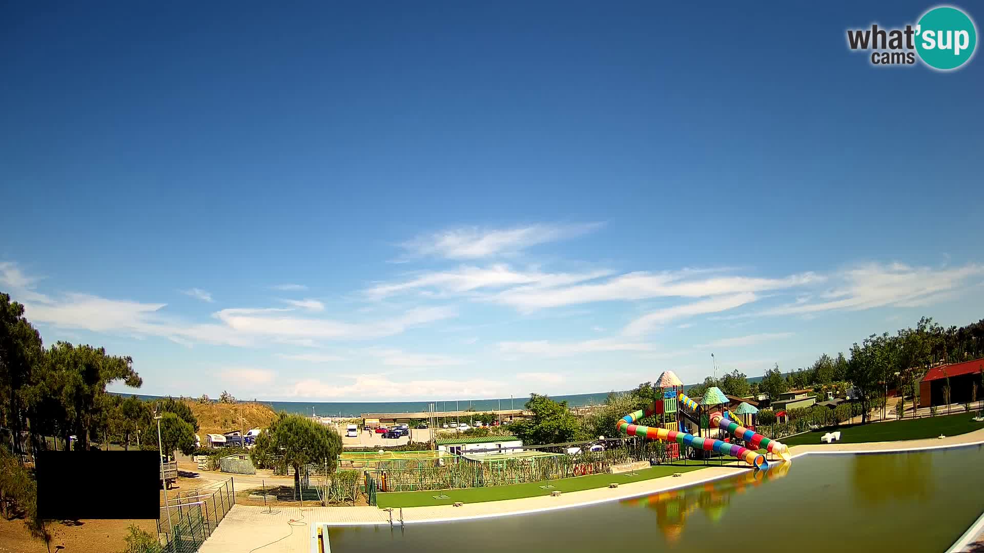 Webcam Camping Vittoria LIVEcam Rosolina mare