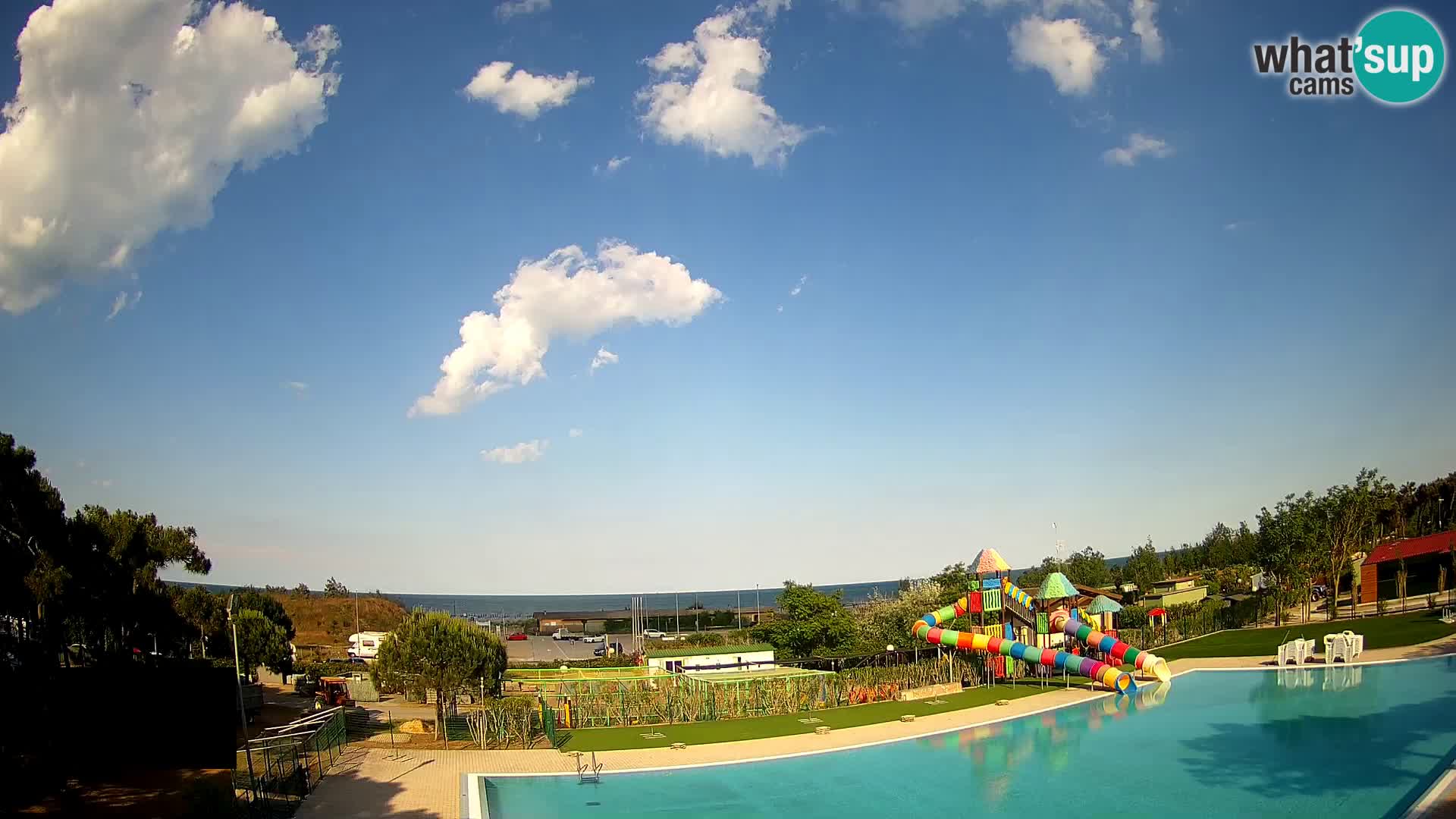 Camping Vittoria webcam en vivo Rosolina mare