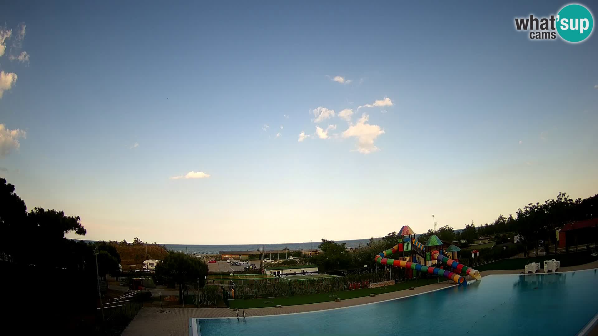 Camping Vittoria webcam en vivo Rosolina mare