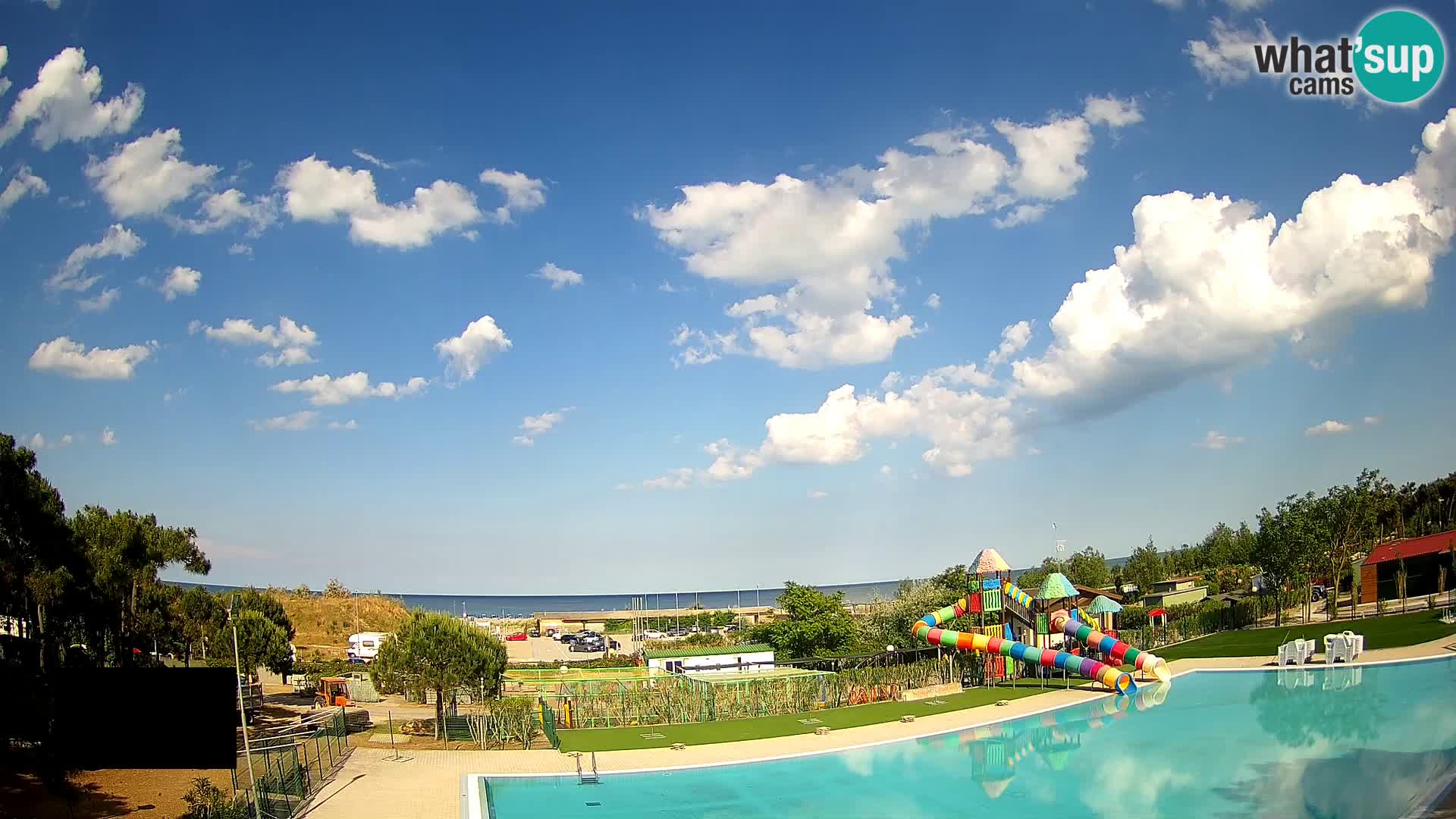 Webcam Camping Vittoria LIVEcam Rosolina mare