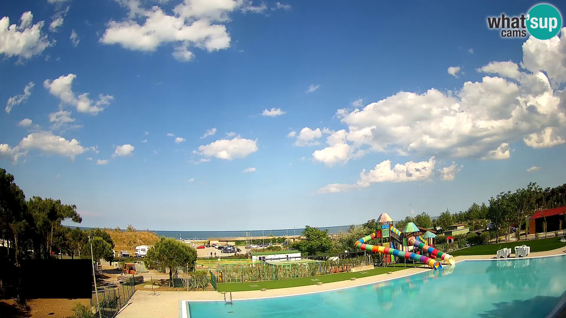 LIVE Camping Vittoria webcam Rosolina mare