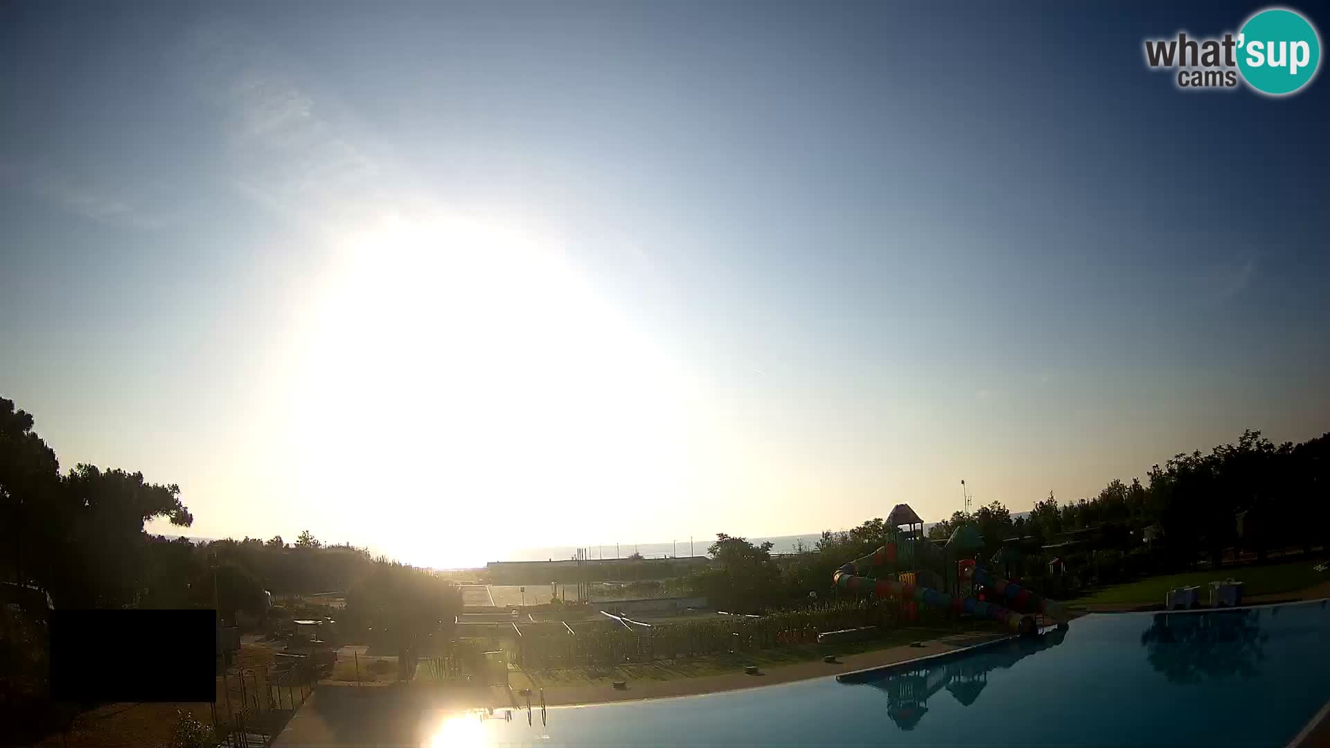 Camping Vittoria webcam en vivo Rosolina mare