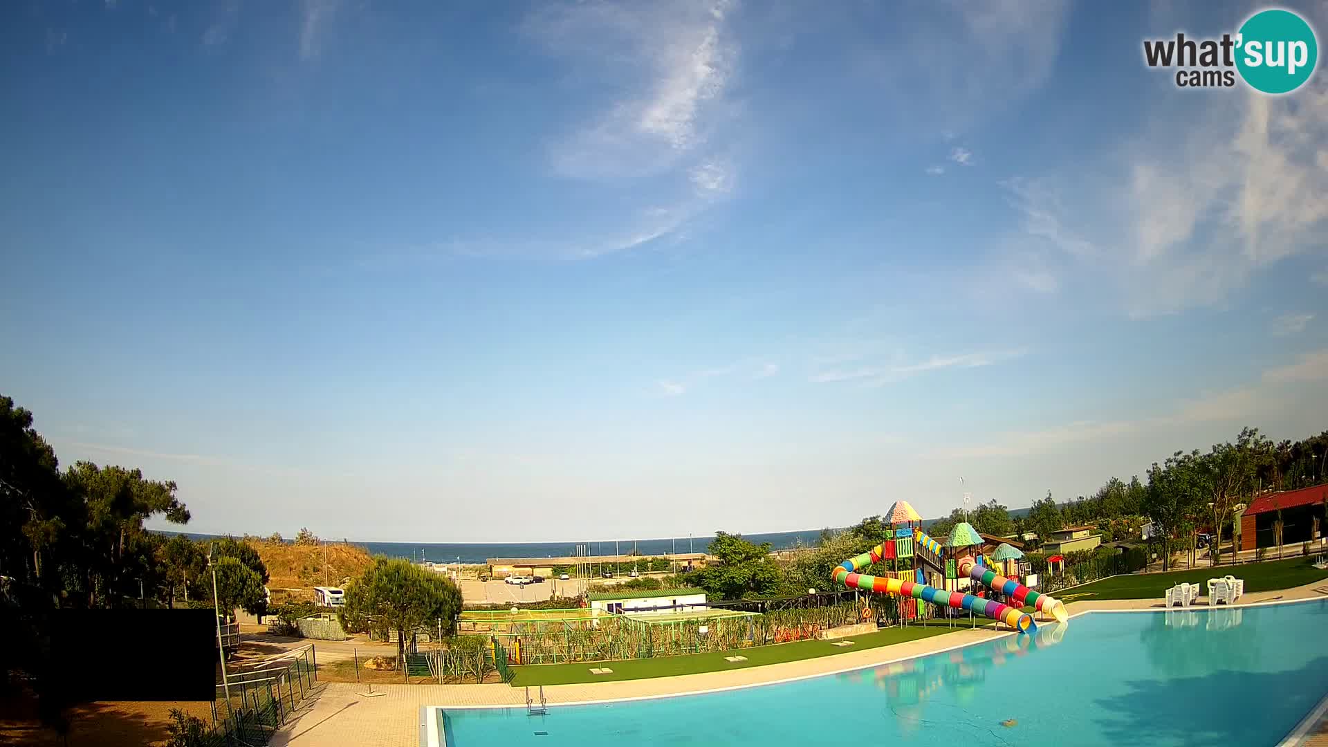 Webcam Camping Vittoria LIVEcam Rosolina mare