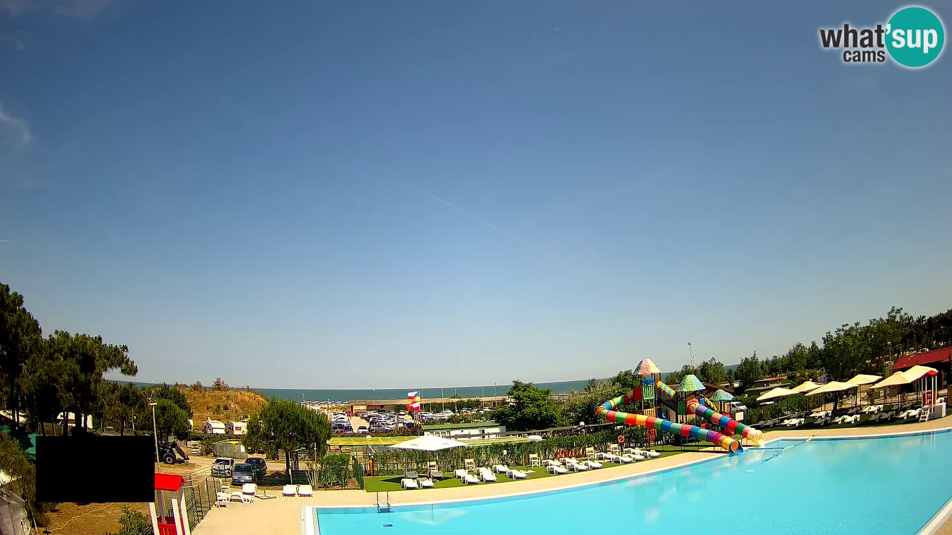 Camping Vittoria webcam Rosolina mare