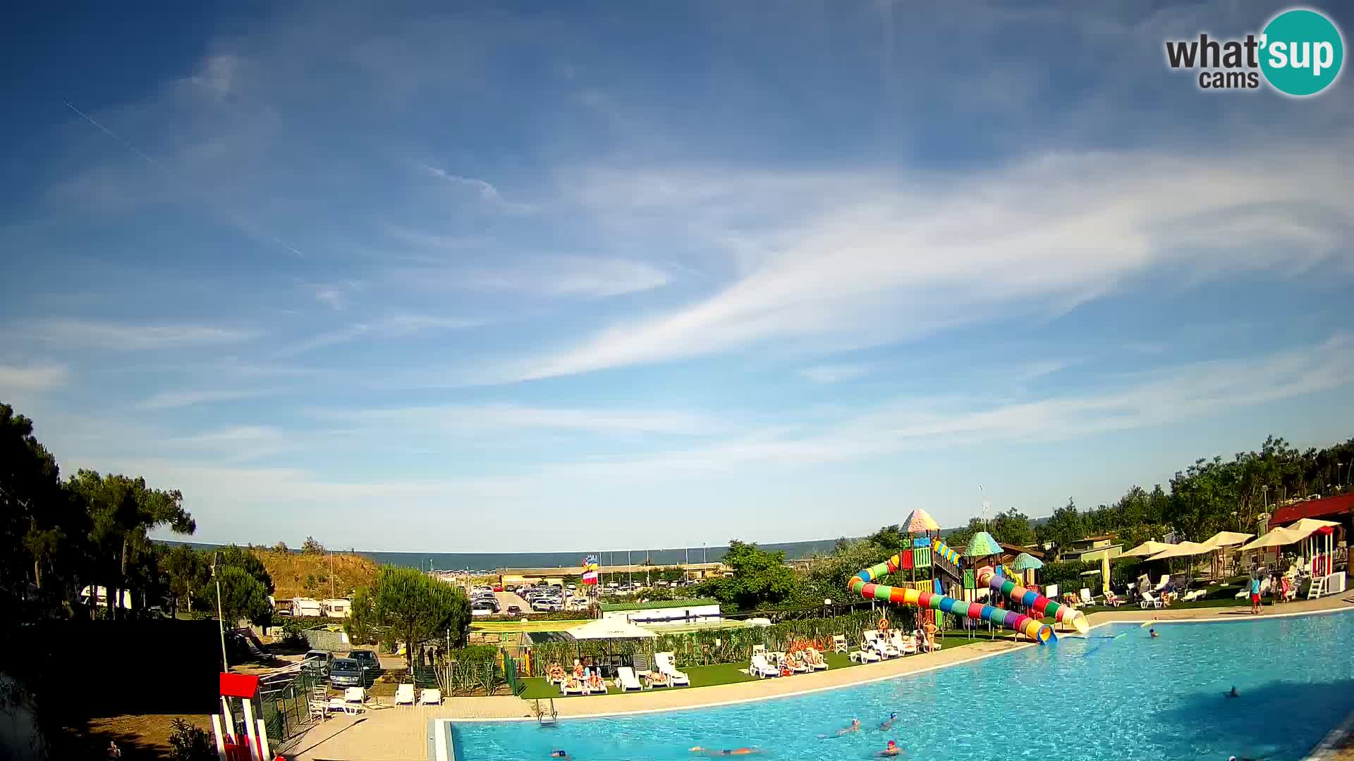 Webcam Camping Vittoria LIVEcam Rosolina mare