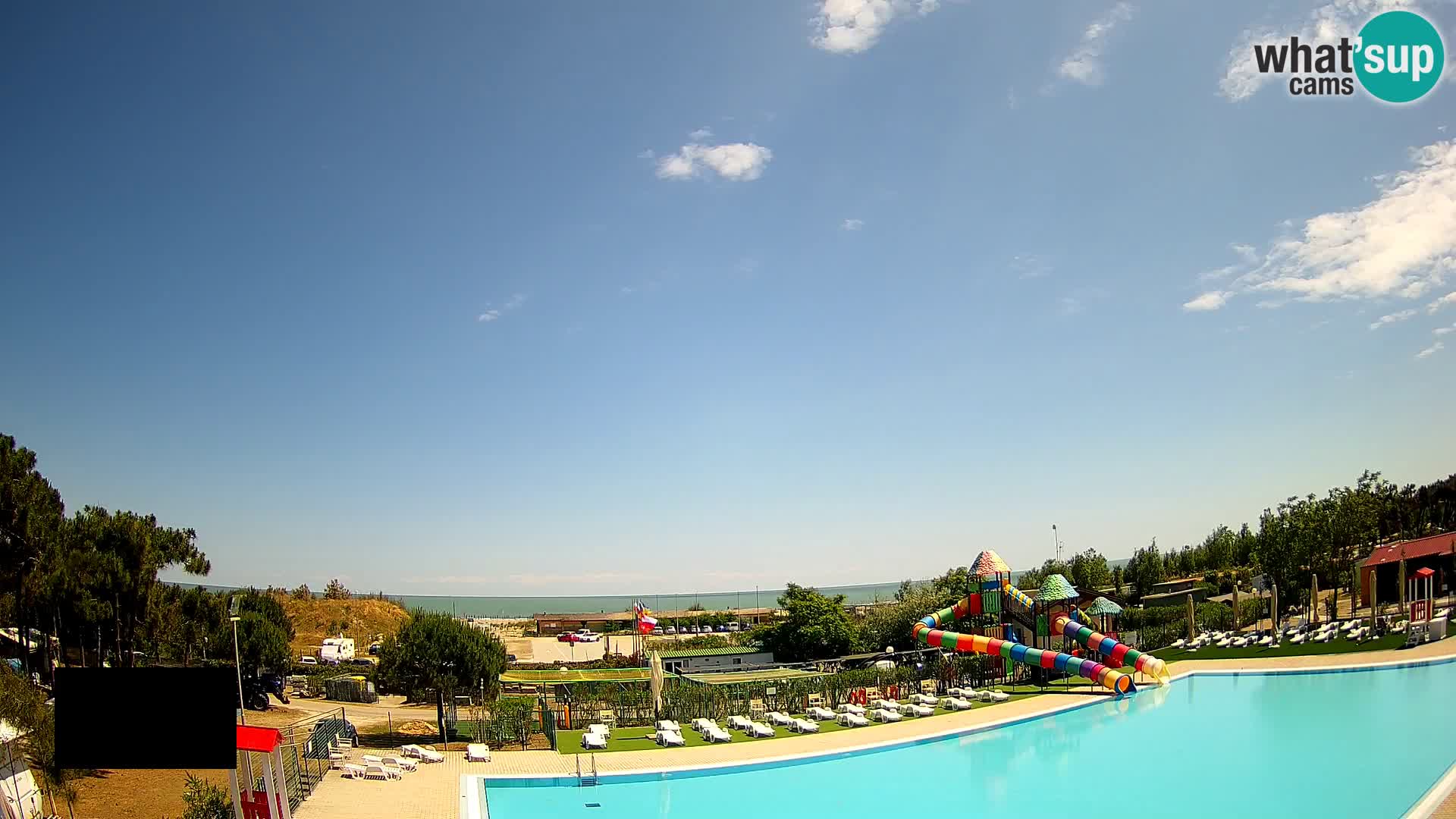 Camping Vittoria web kamera Rosolina mare