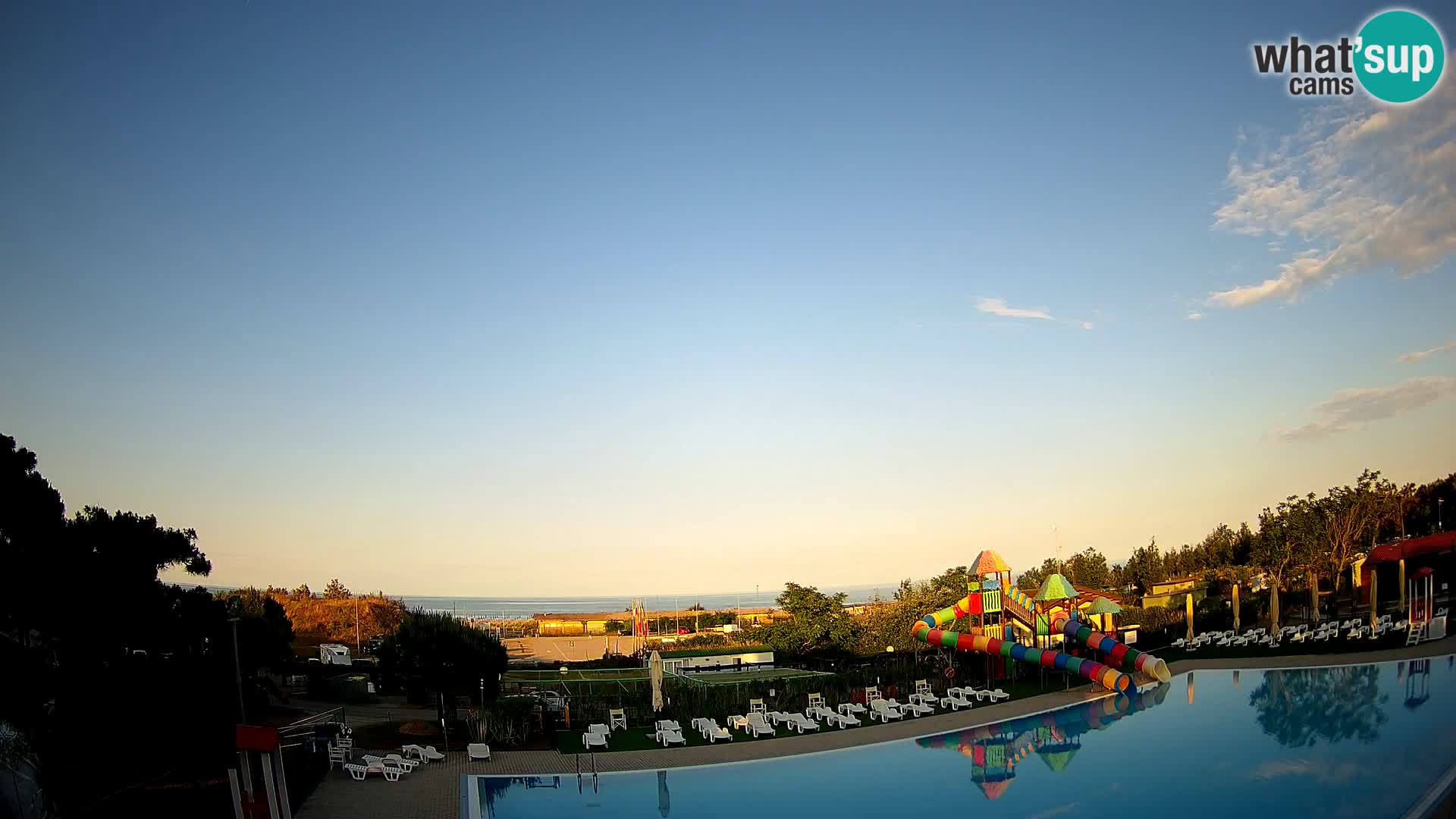 Camping Vittoria webcam en vivo Rosolina mare