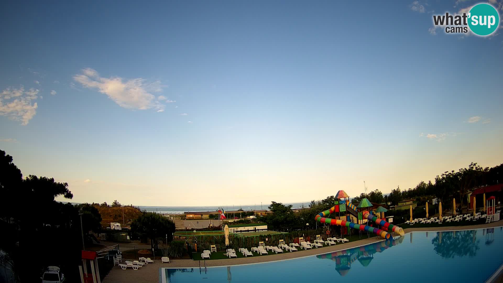 Camping Vittoria webcam en vivo Rosolina mare