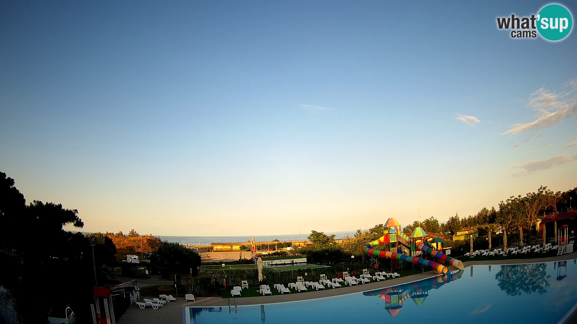 Camping Vittoria webcam en vivo Rosolina mare